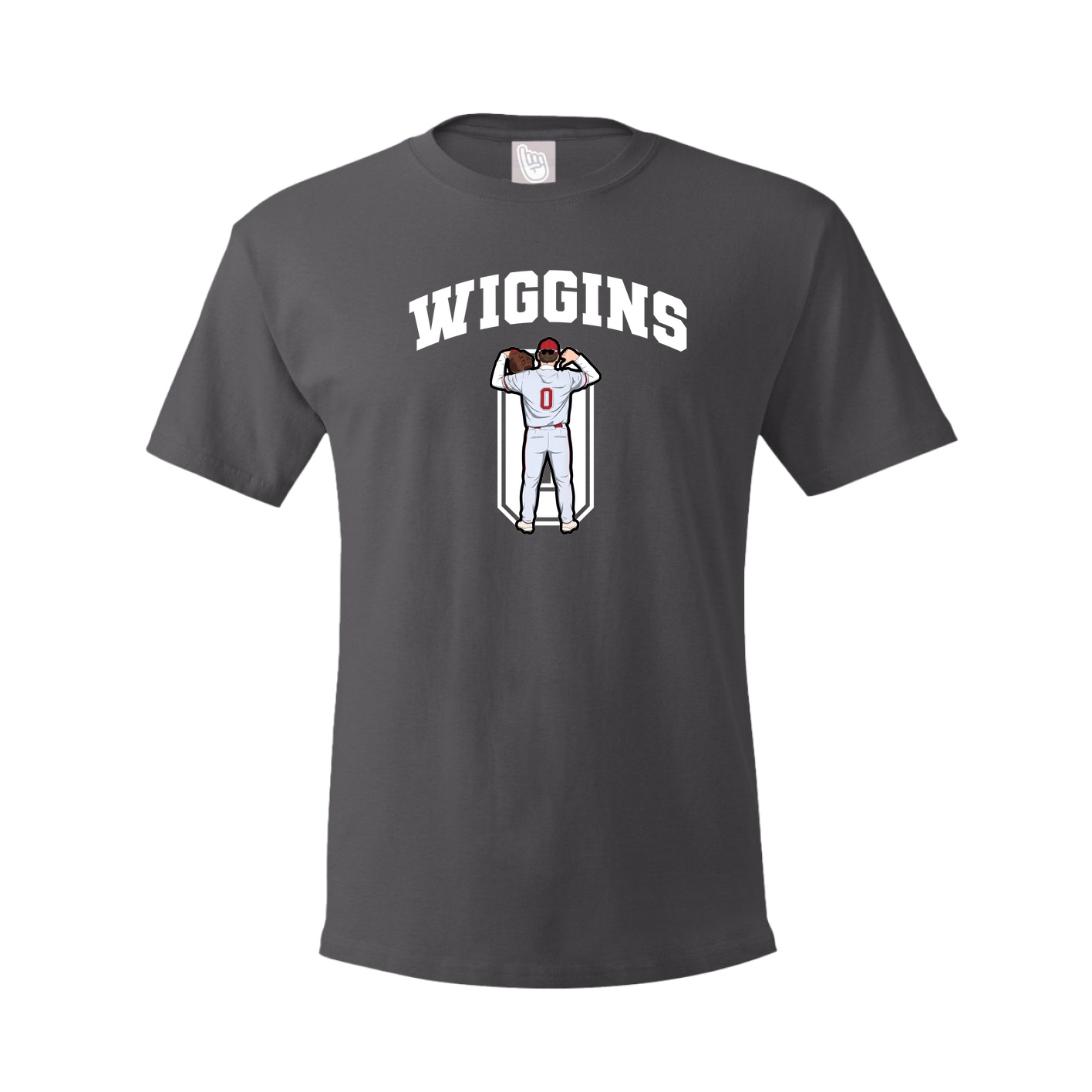 Tee — Number in Grey