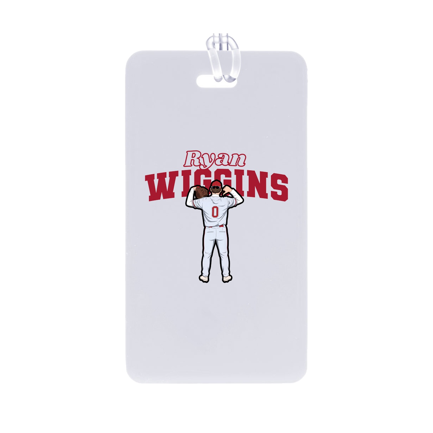 Bag Tag — Name Arch in Classic