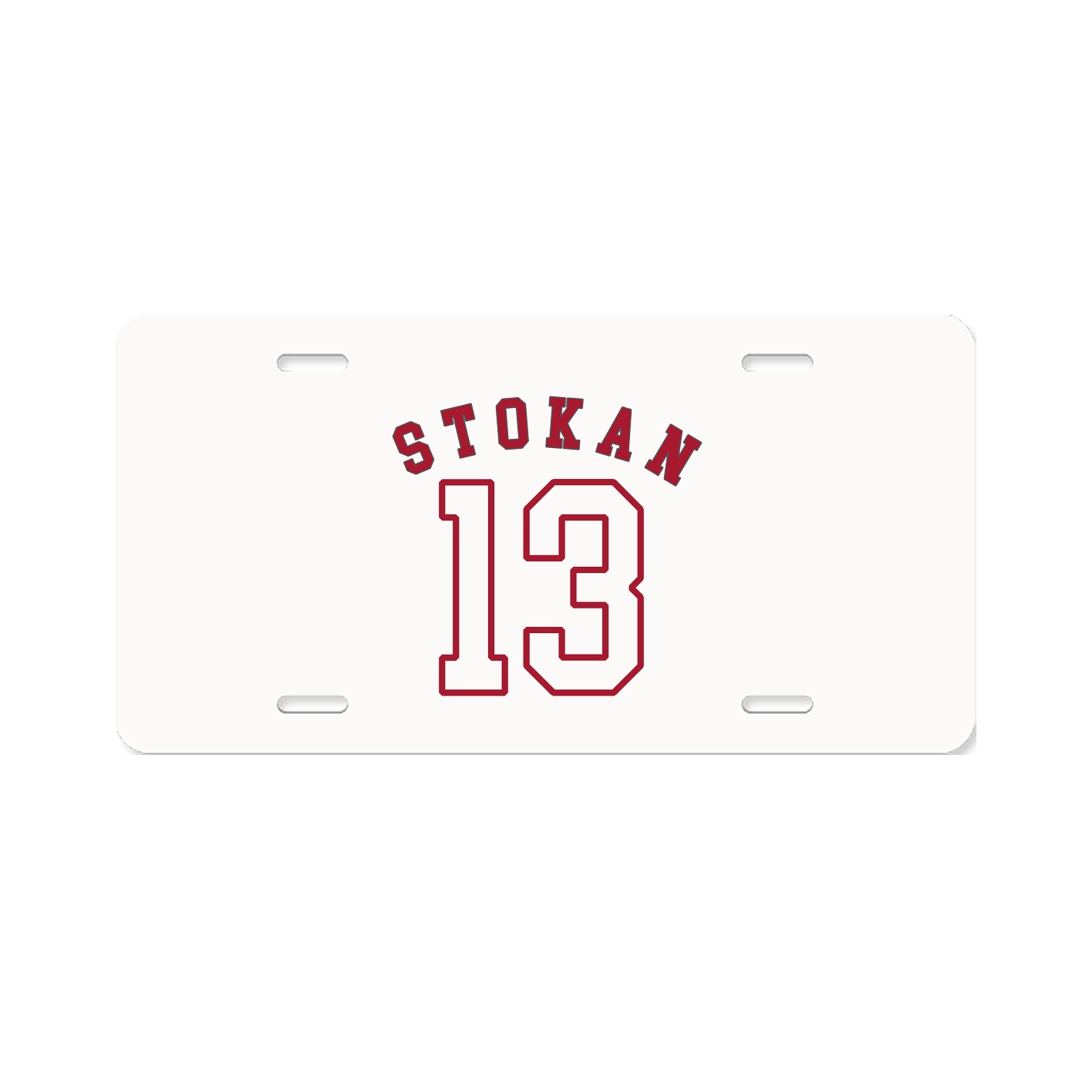 License Plate — Shirsey Arch in Classic