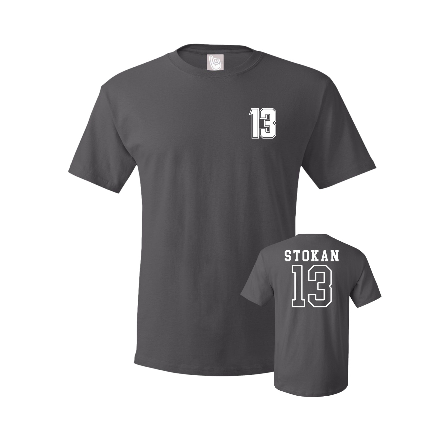 Tee — Chest Back in Grey