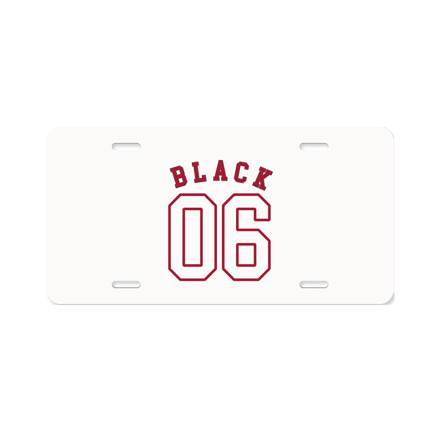 License Plate — Shirsey Arch in Classic