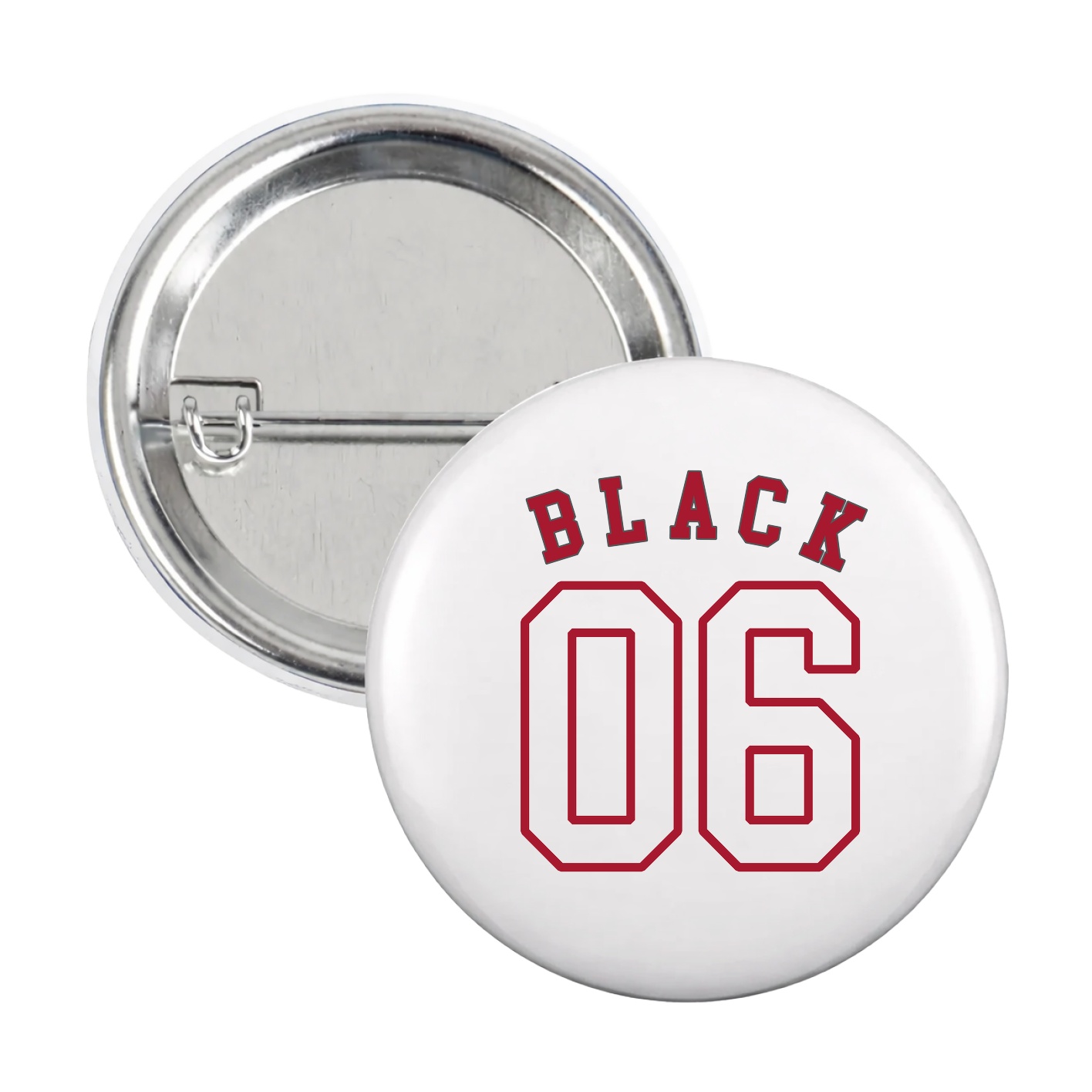 Game Day Button — Shirsey Arch in White