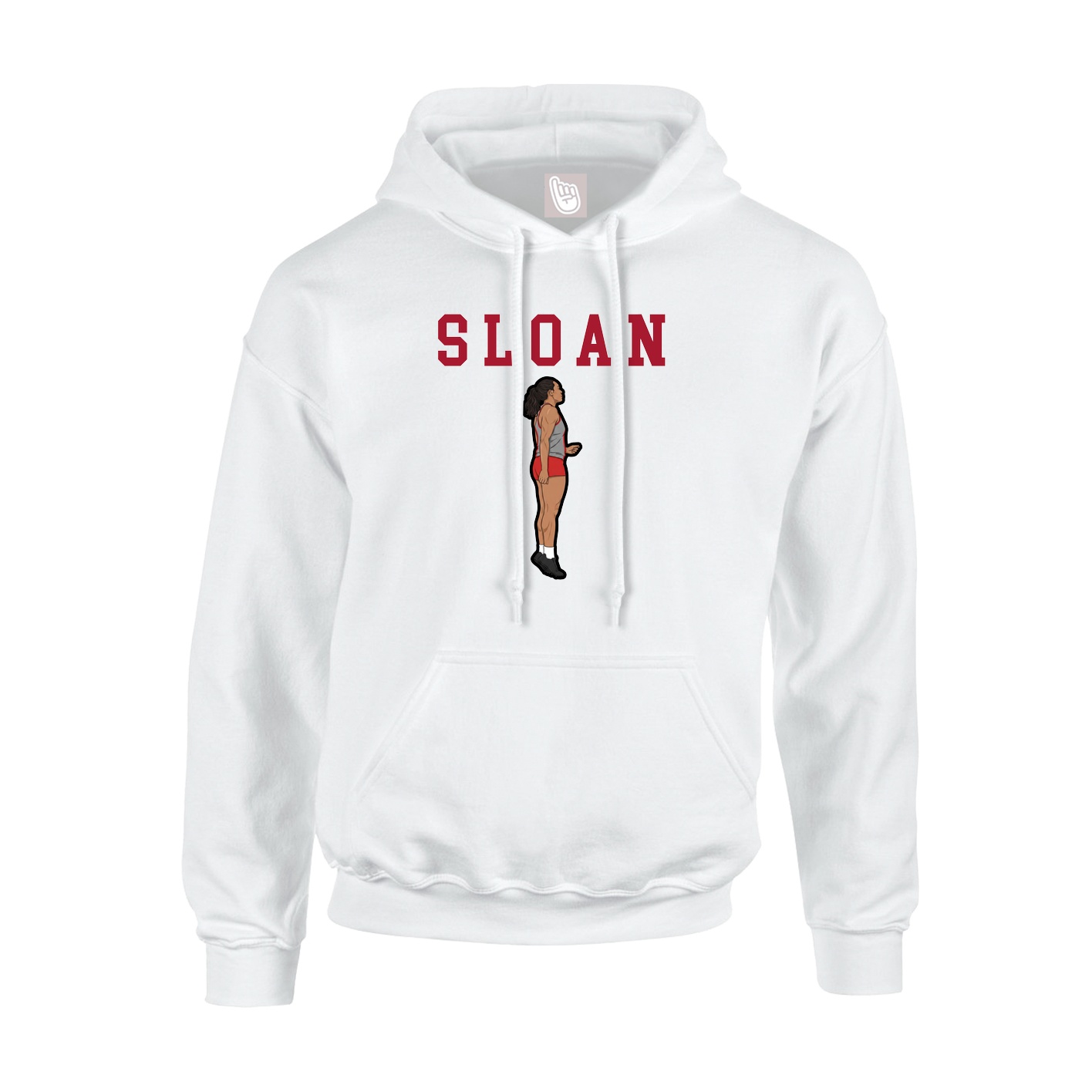 Youth Hoodie — Shirsey in White