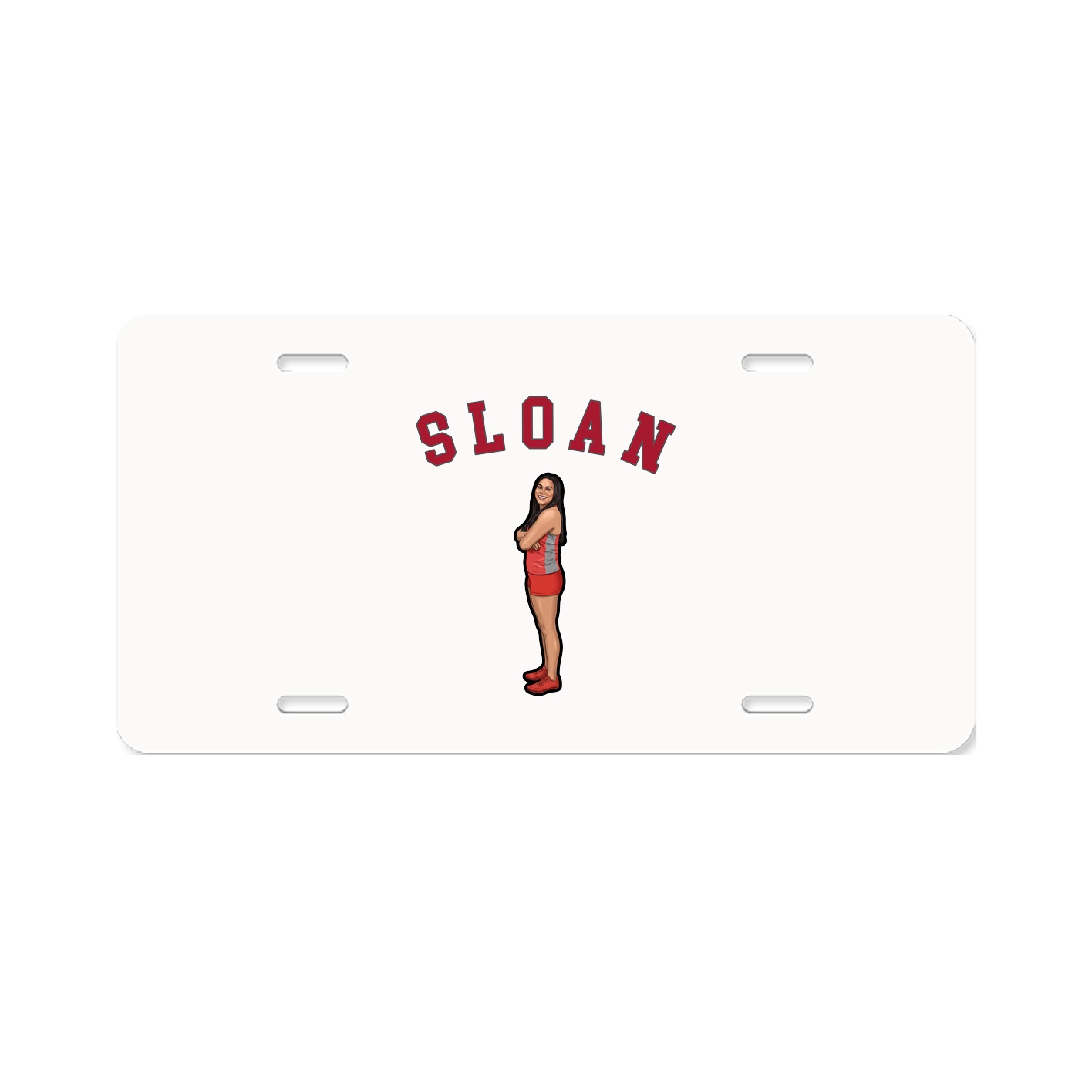 License Plate — Shirsey Arch in Classic