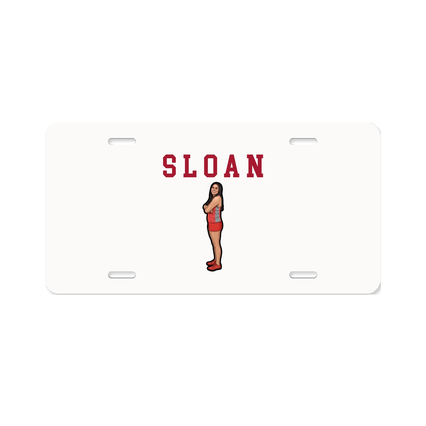License Plate — Shirsey in Classic