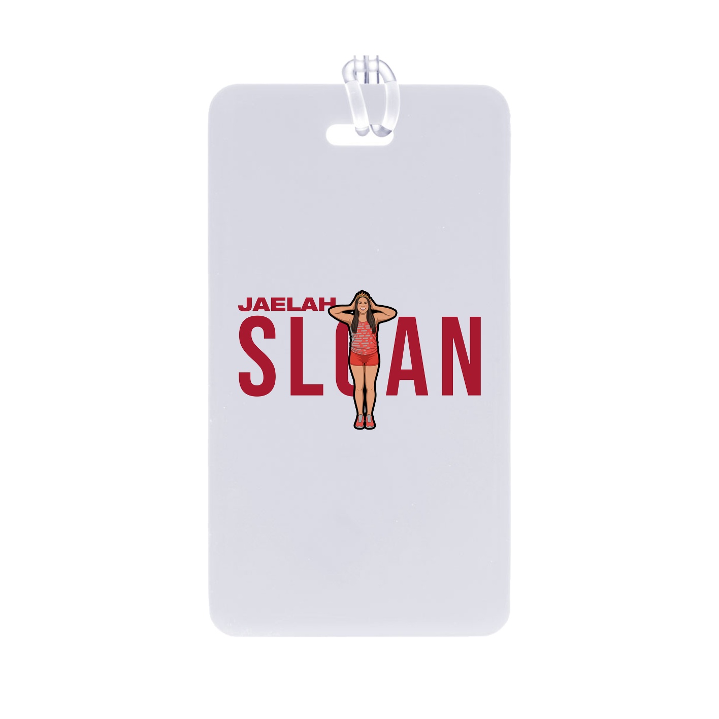 Bag Tag — Player Name in Classic