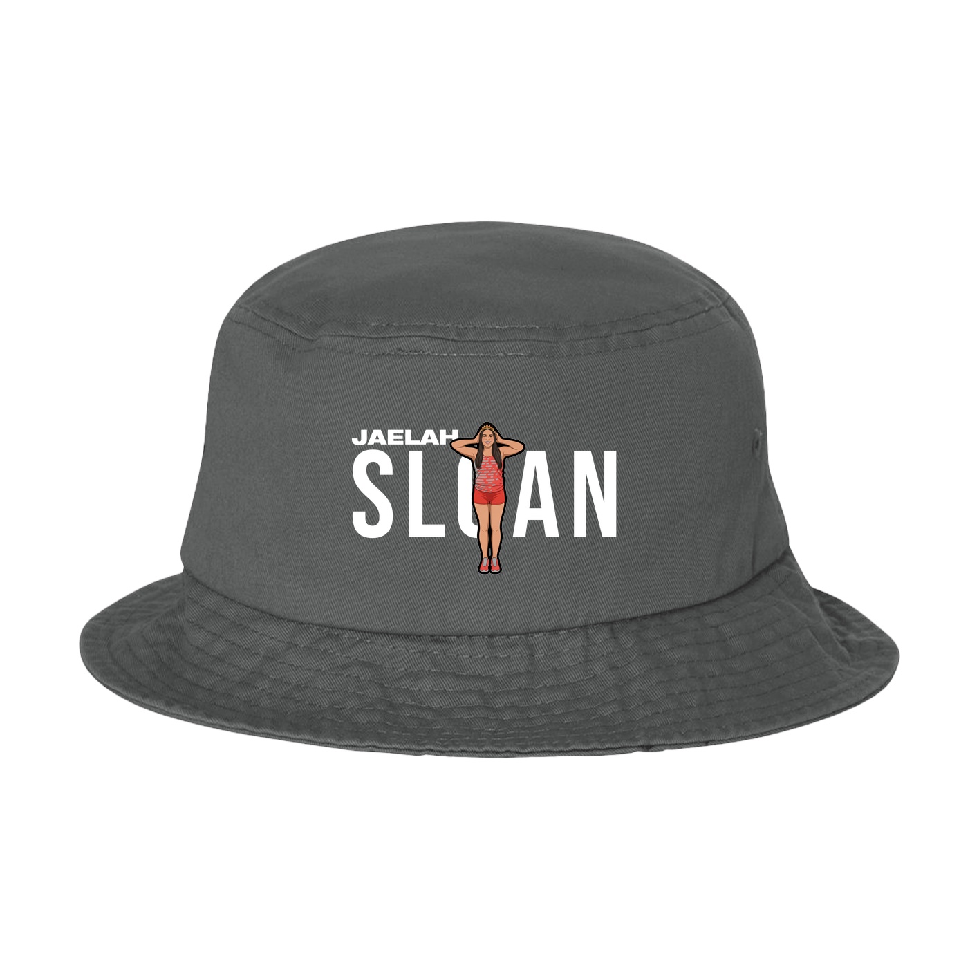 Bucket Cap — Player Name in Grey