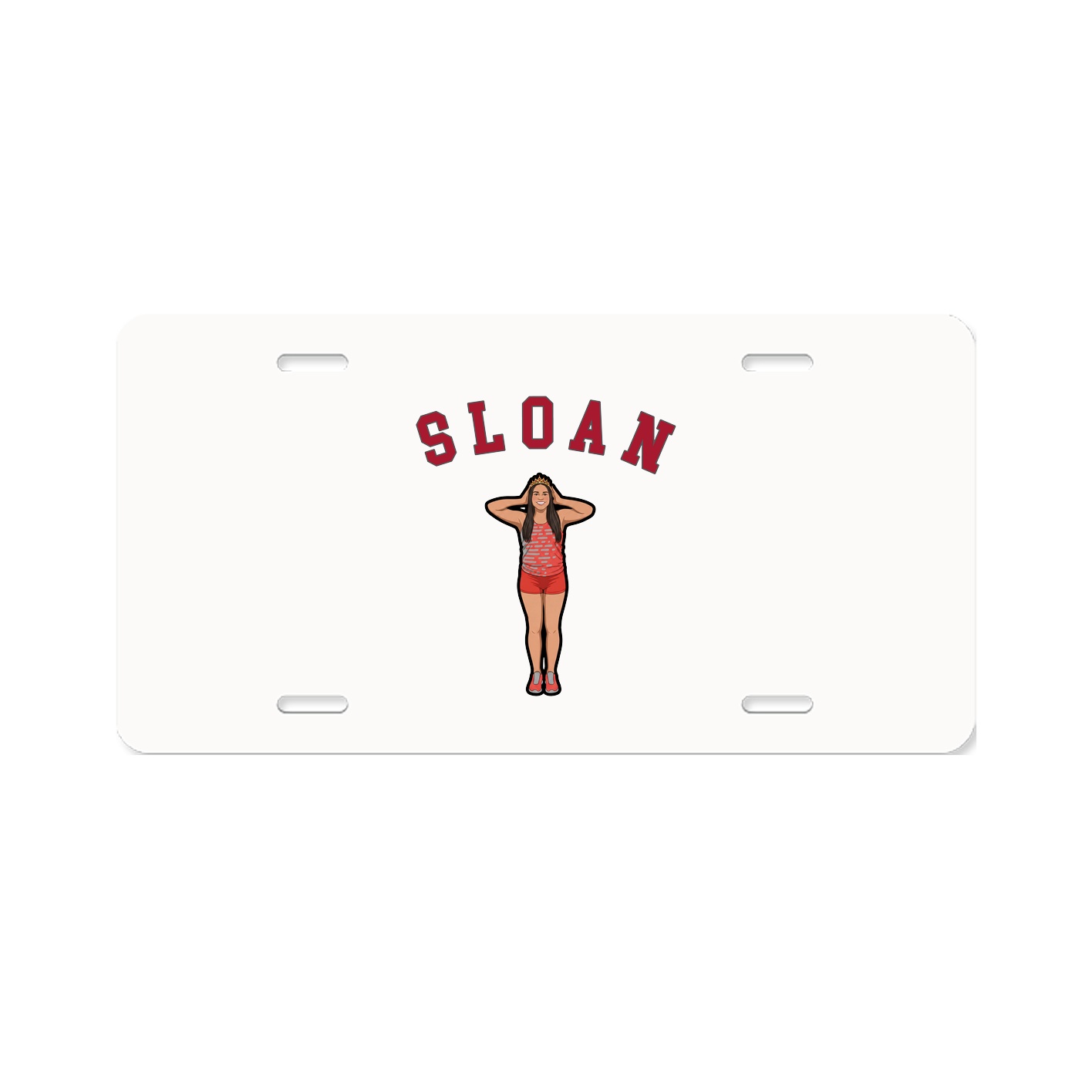License Plate — Shirsey Arch in Classic