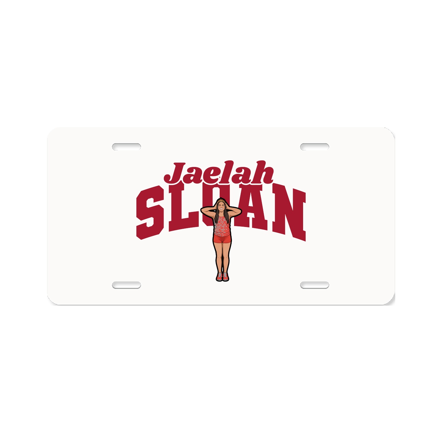 License Plate — Signature Arch in Classic