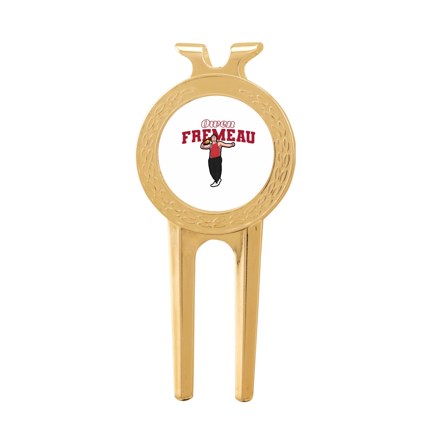 Divot Tool with Ball Marker — Name Arch in Classic