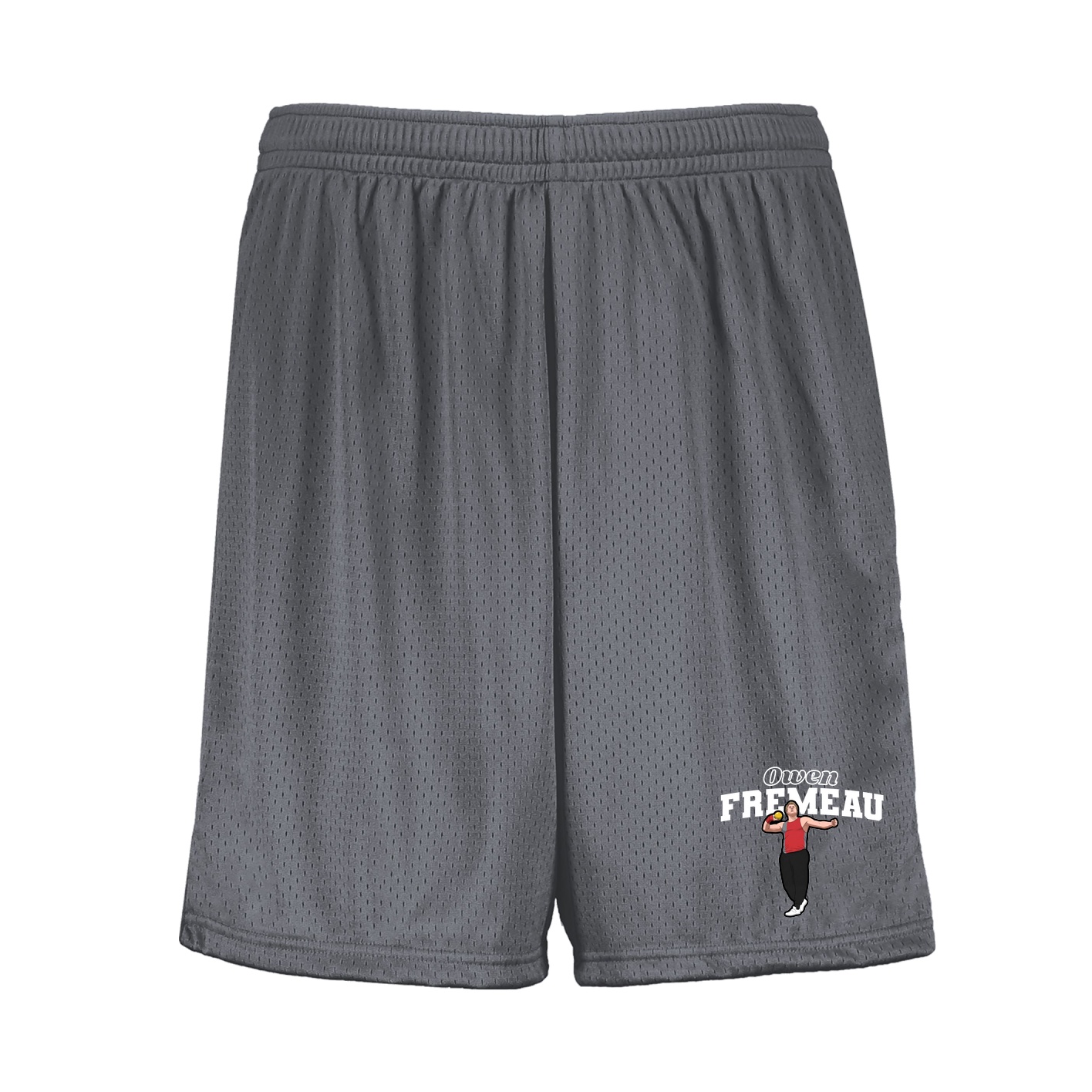 Shorts — Name Arch in Grey