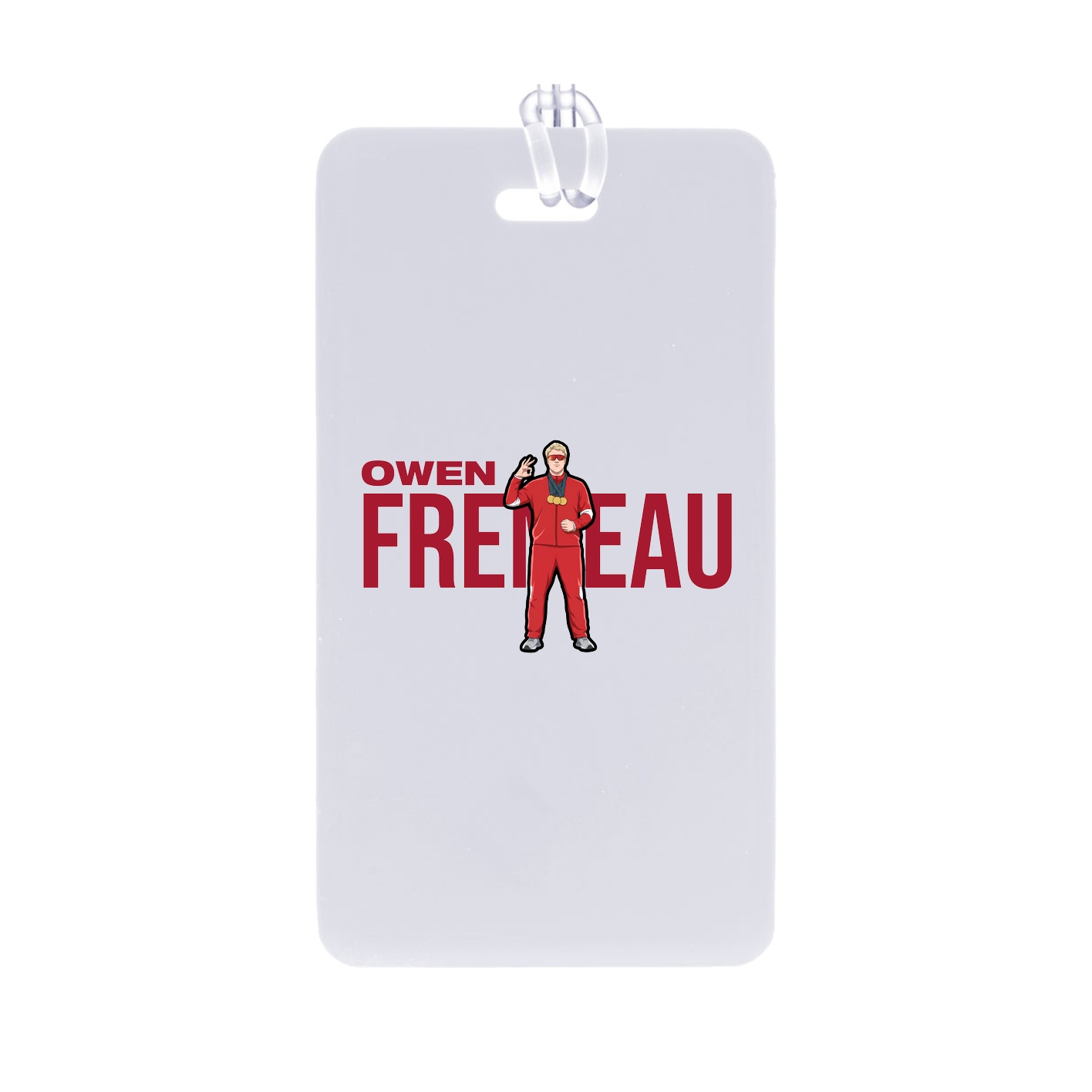 Bag Tag — Player Name in Classic