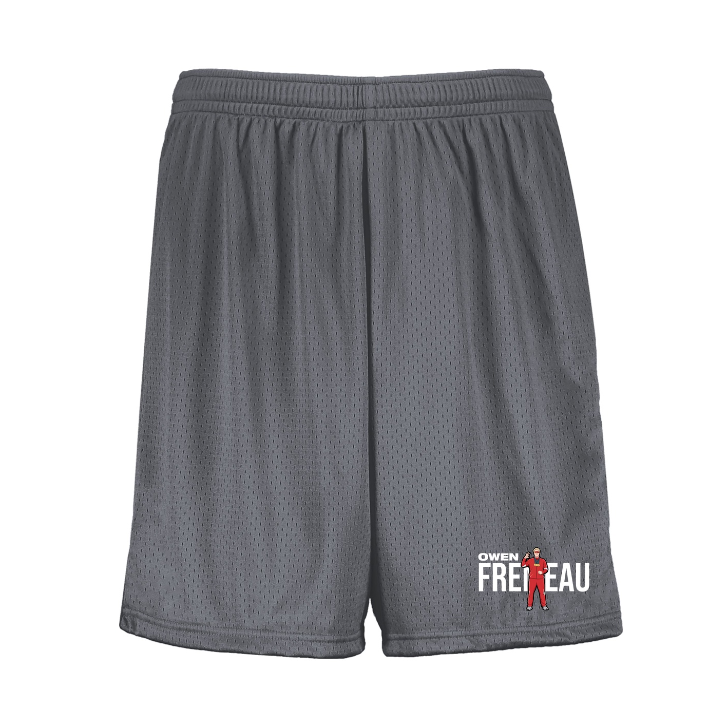 Shorts — Player Name in Grey