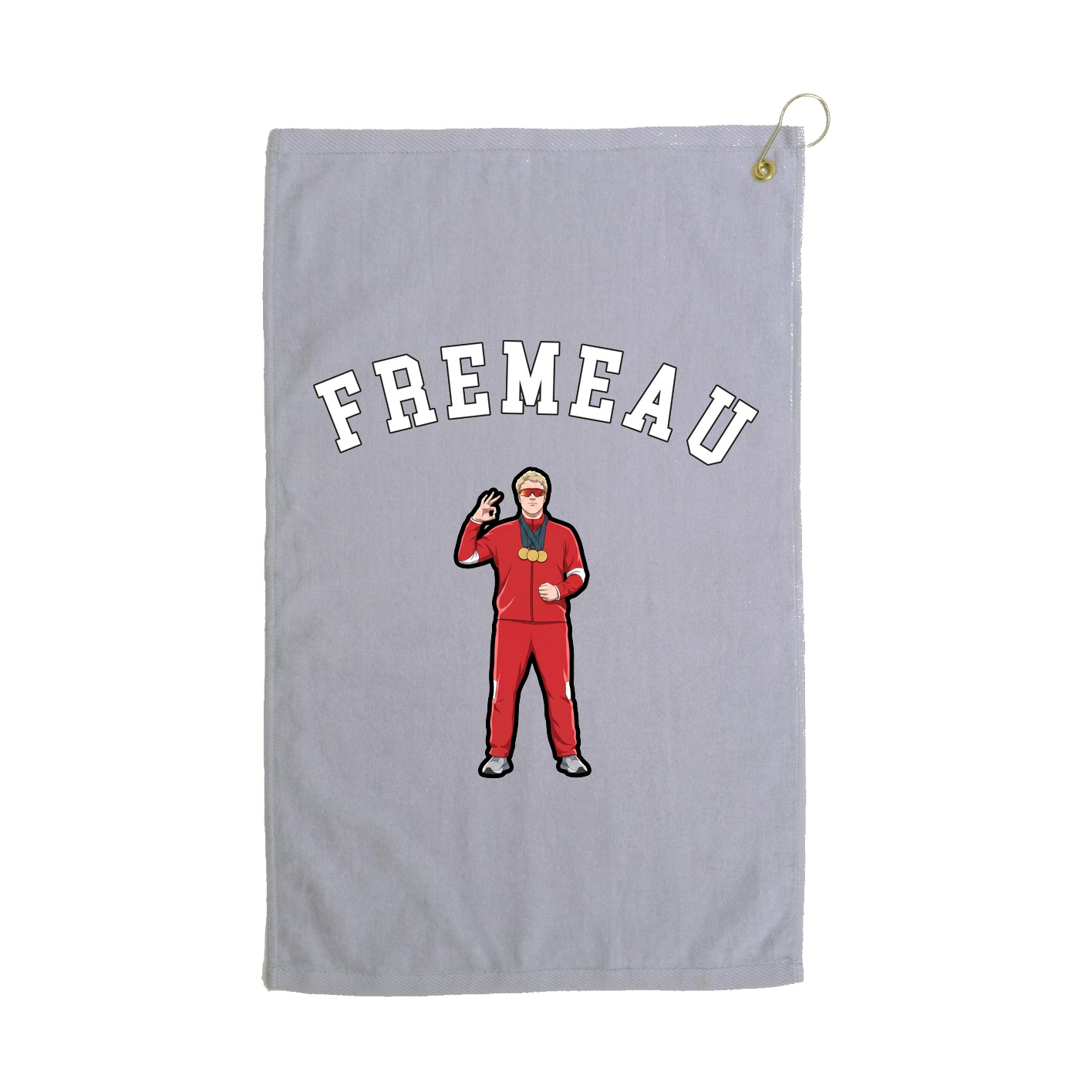 Golf Towel — Shirsey Arch in Grey