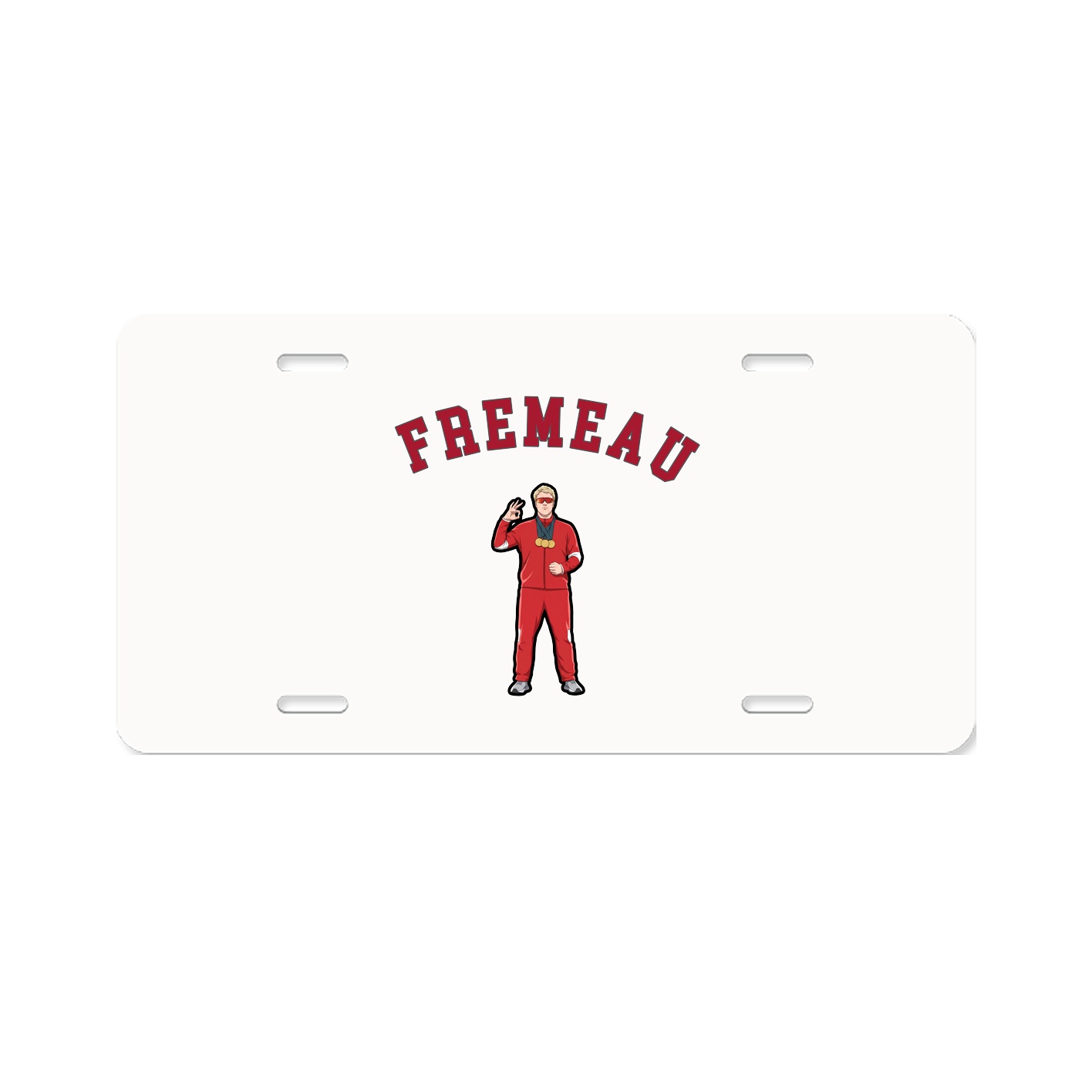 License Plate — Shirsey Arch in Classic