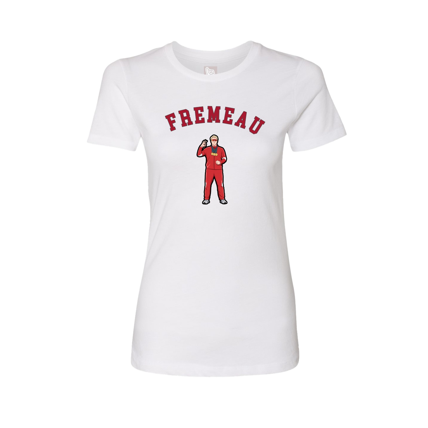 Womens Tee — Shirsey Arch in White