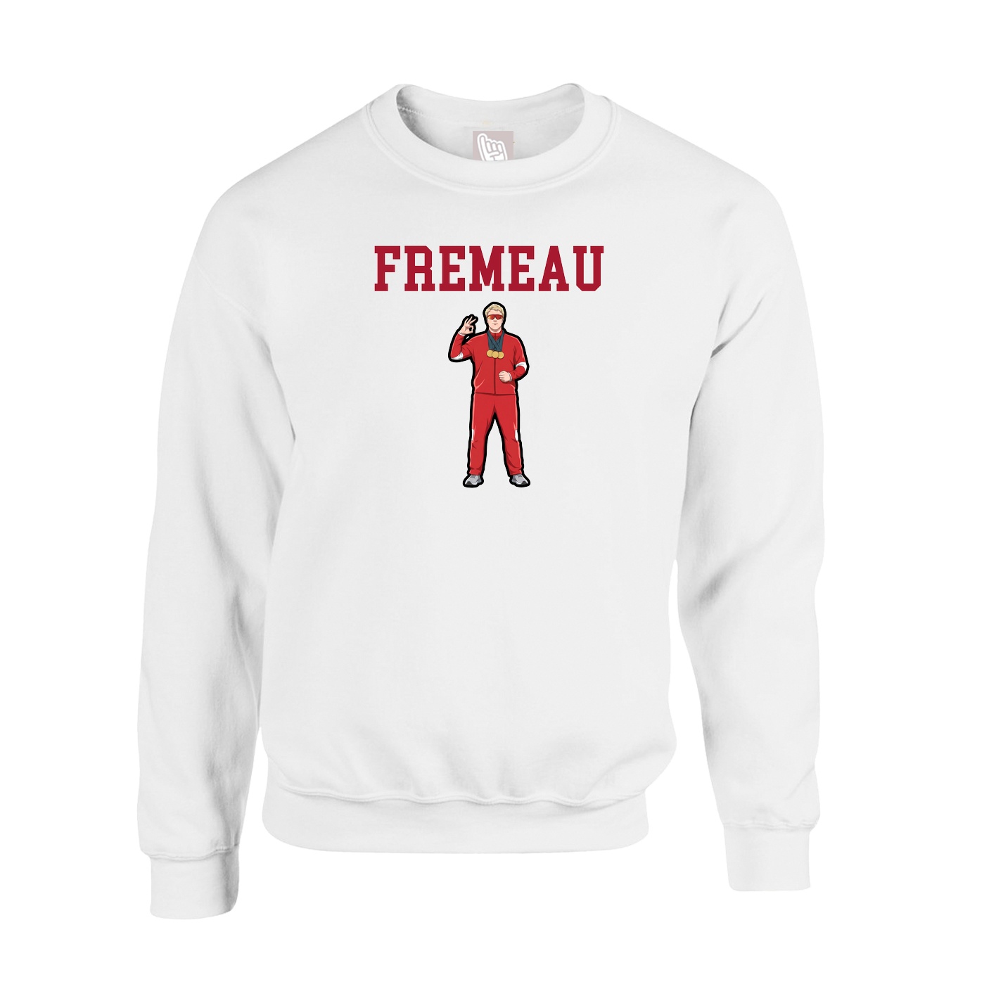 Fleece Crew — Shirsey in White