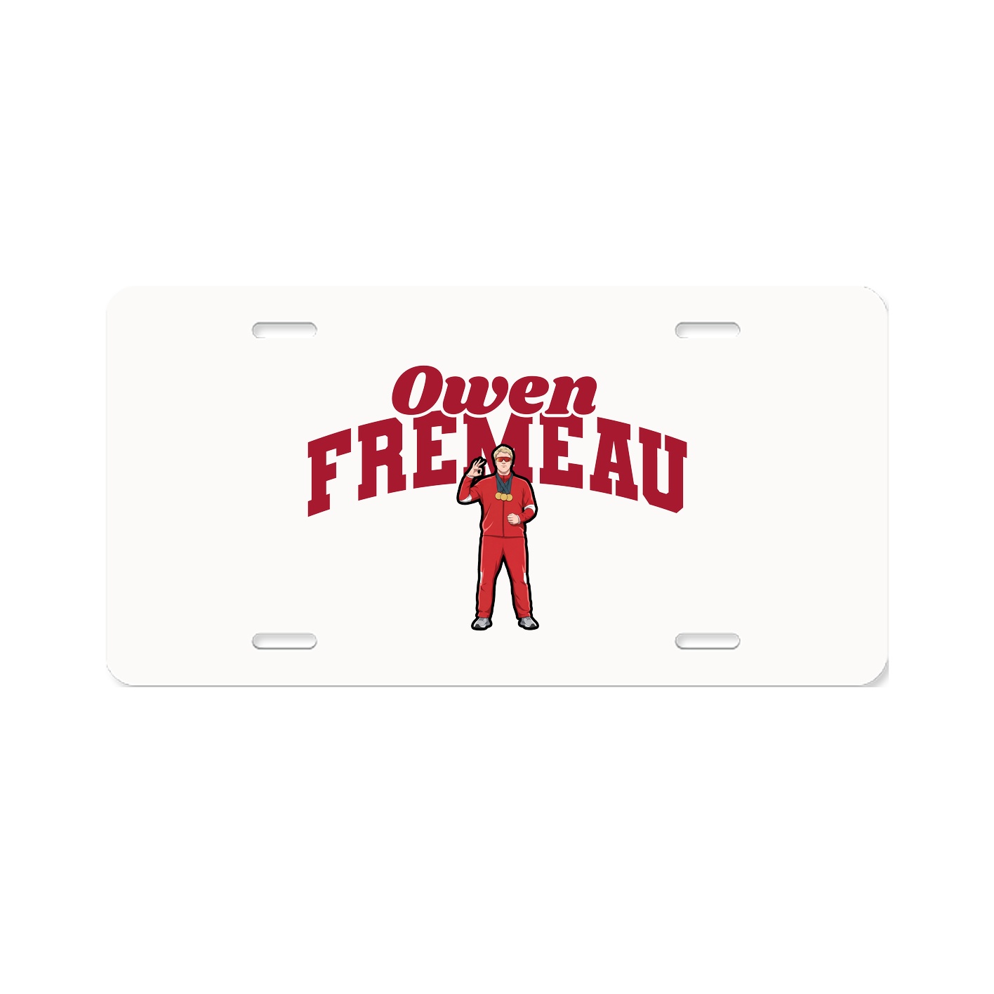 License Plate — Signature Arch in Classic