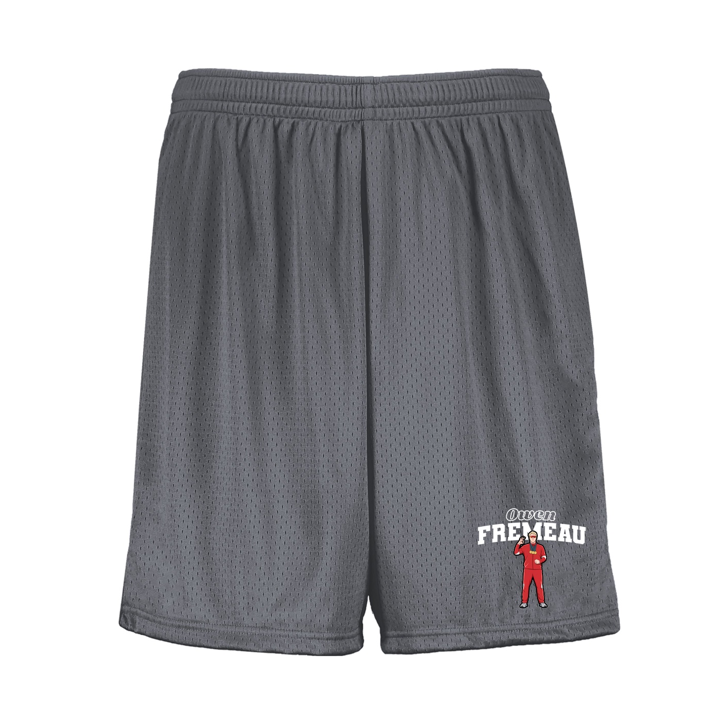 Shorts — Name Arch in Grey