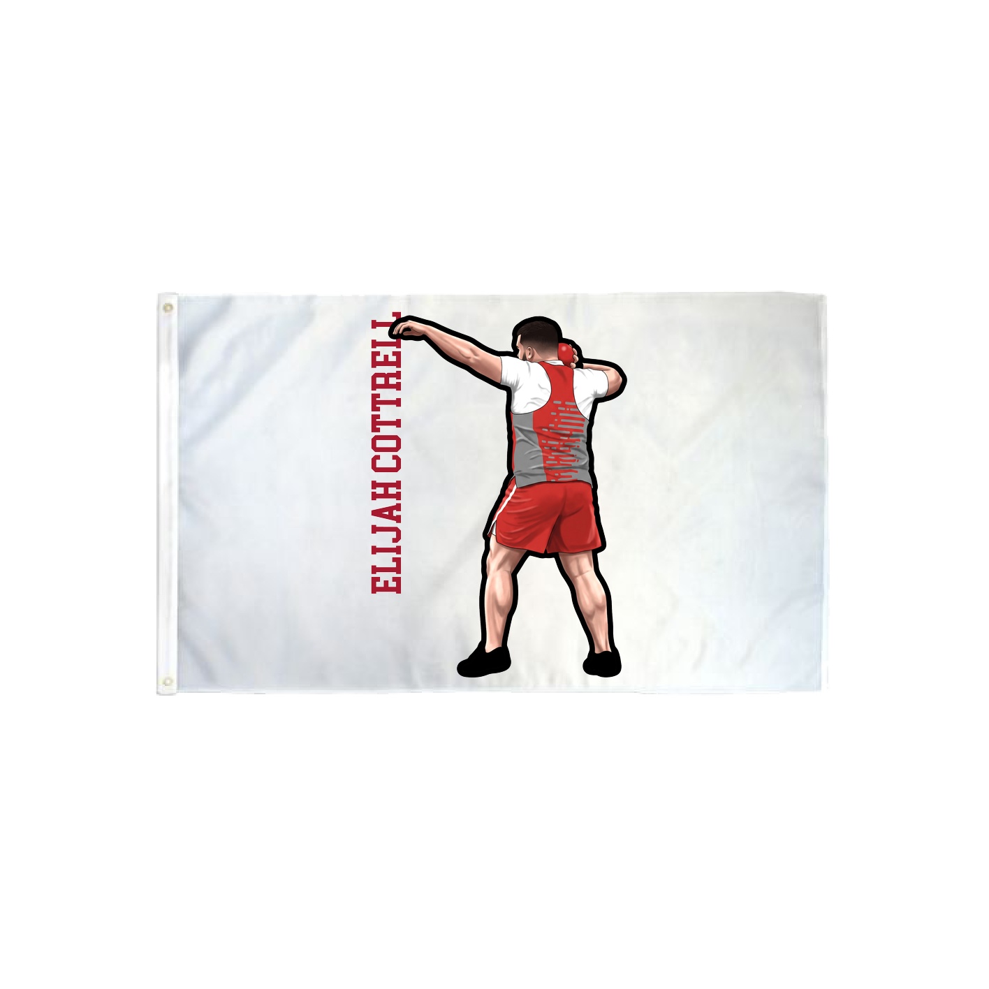 3x5 Flag — Name Vertical in Classic