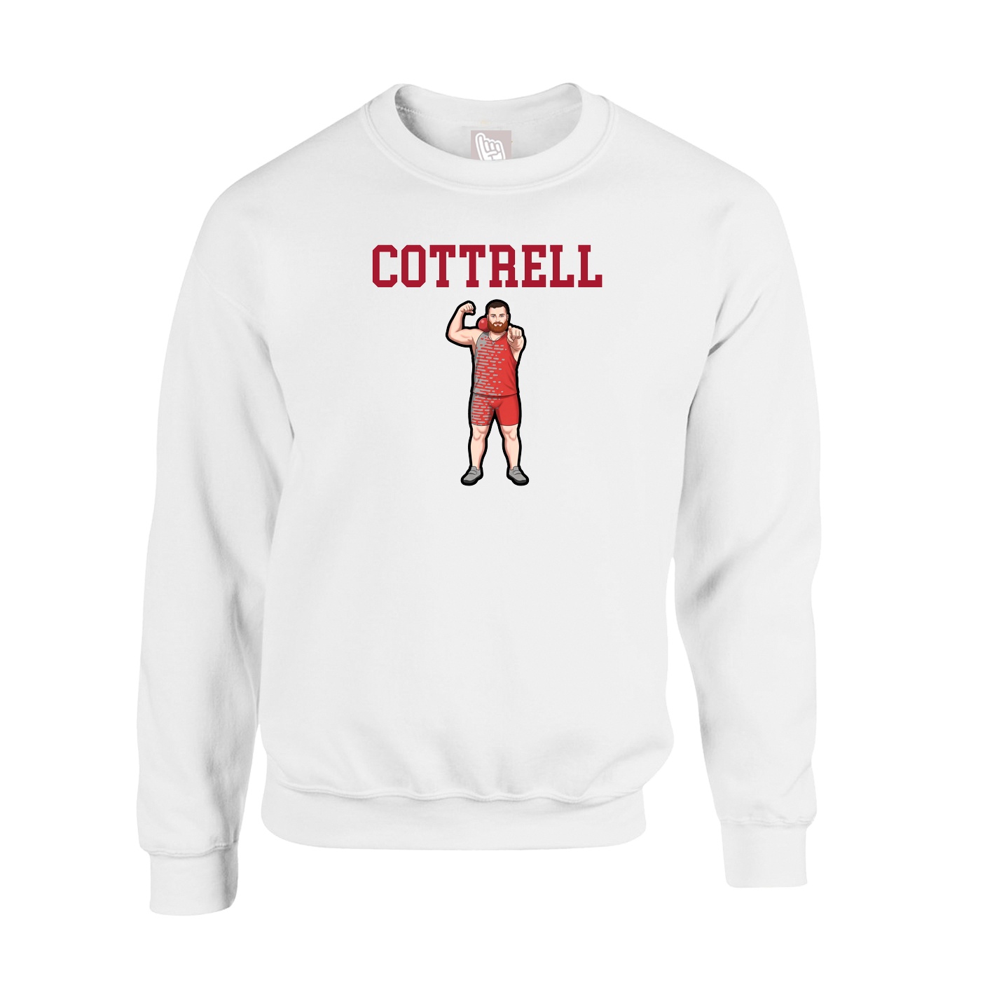 Fleece Crew — Shirsey in White