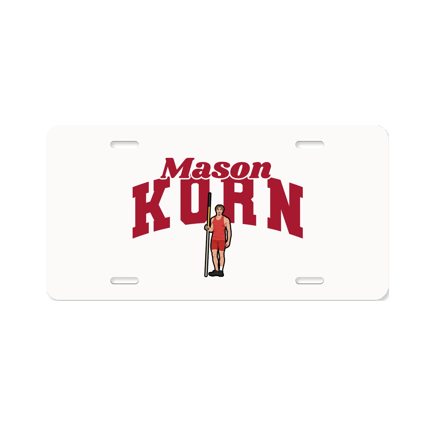 License Plate — Signature Arch in Classic