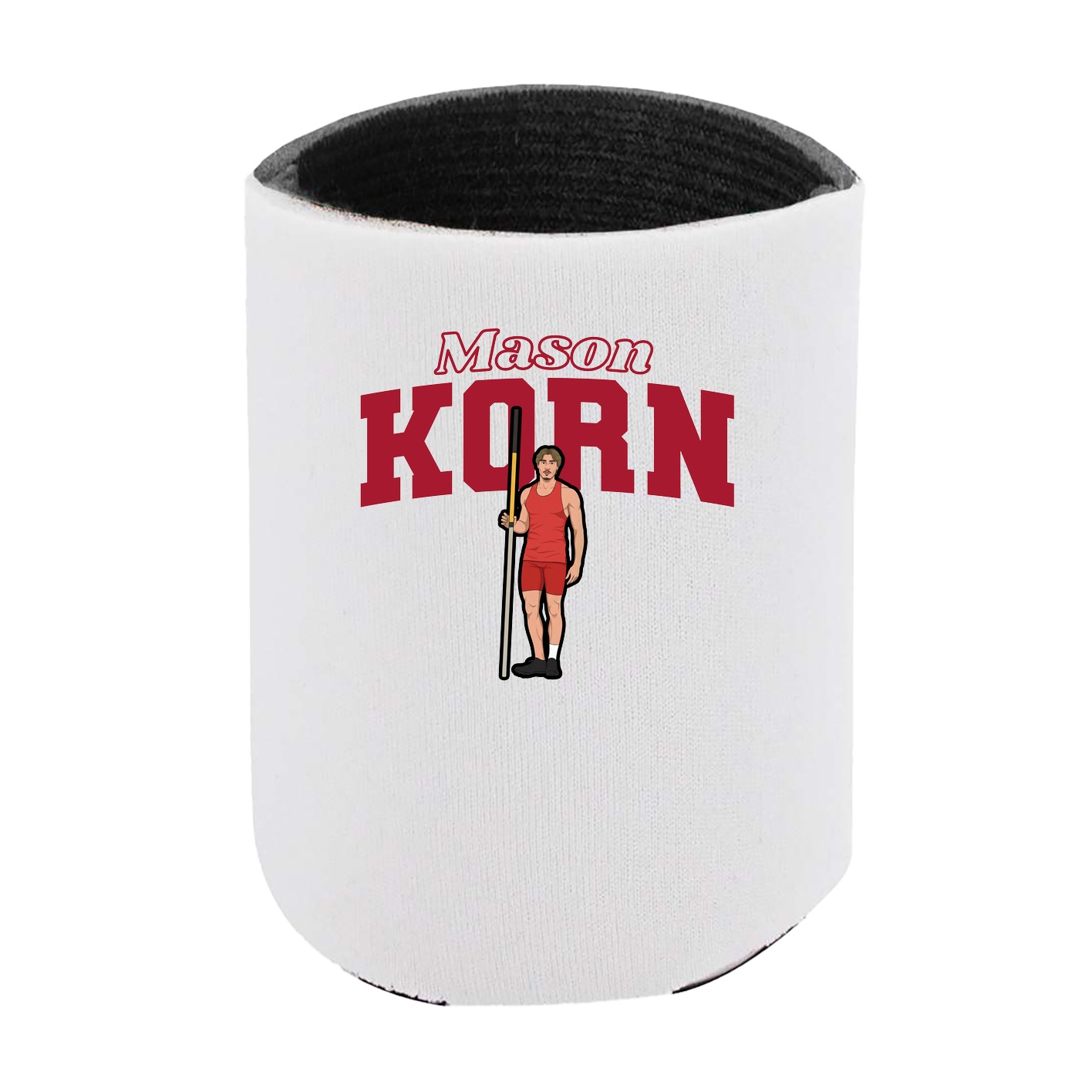 Can Holder — Name Arch in White