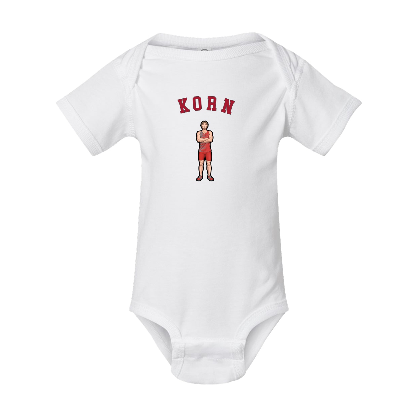 Baby Onesie — Shirsey Arch in White