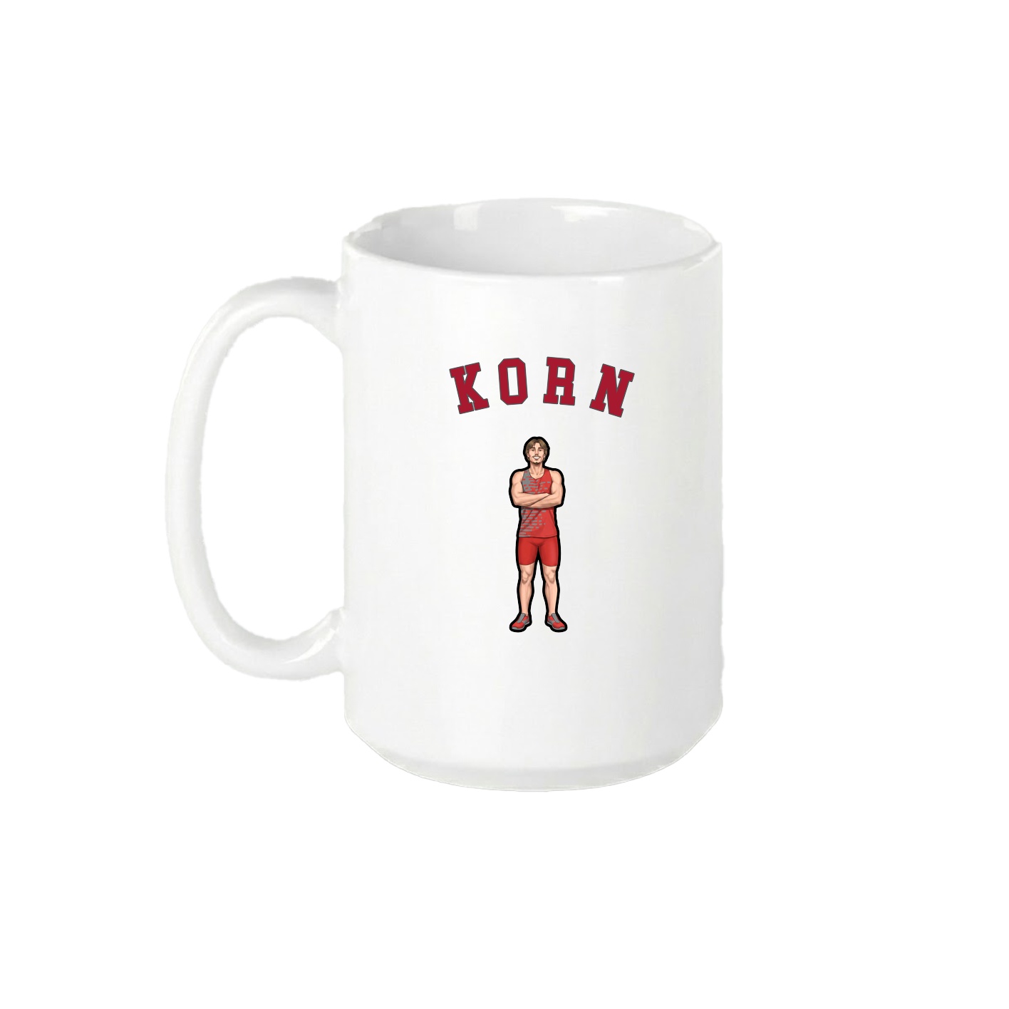 15oz Coffee Mug — Shirsey Arch in White