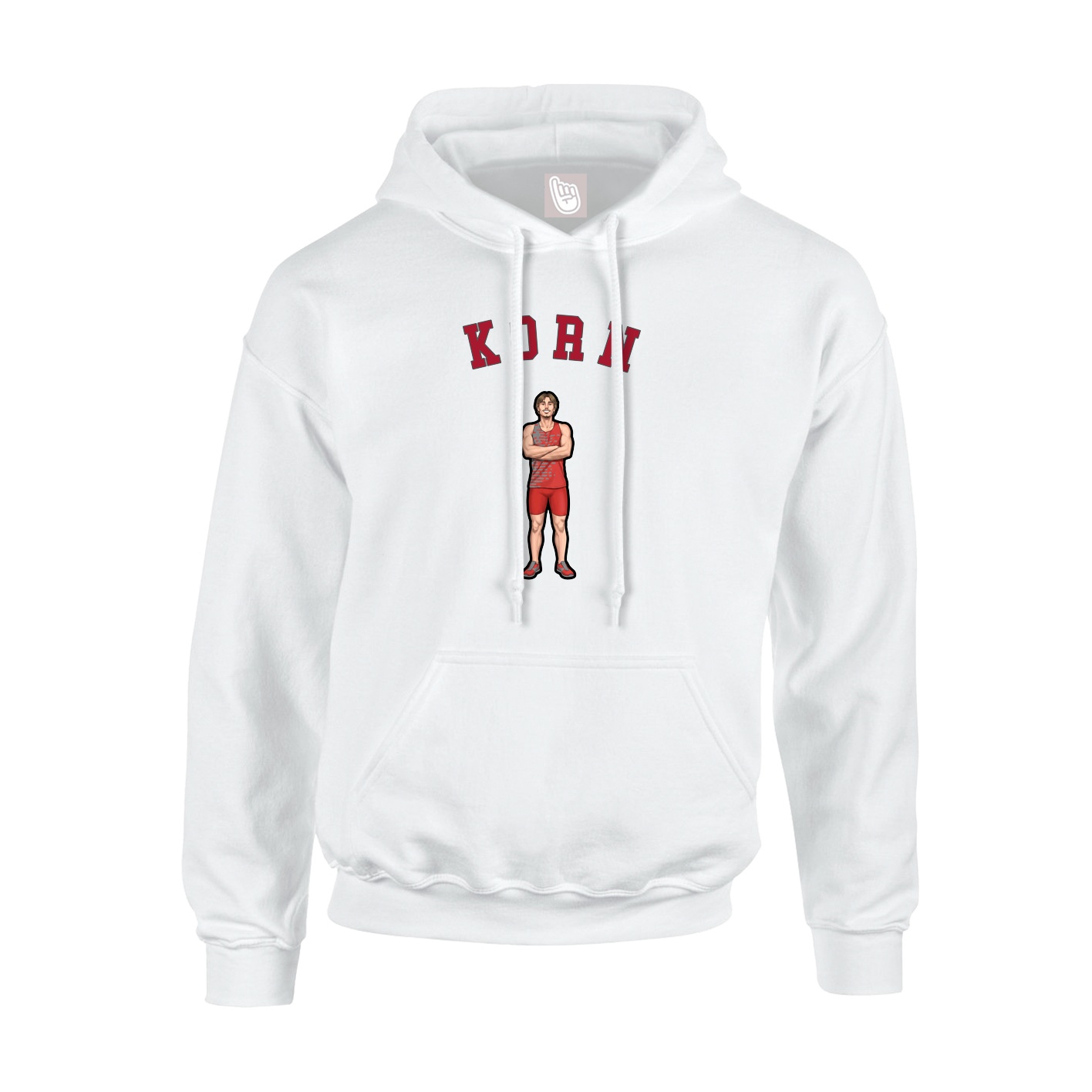 Hoodie — Shirsey Arch in White