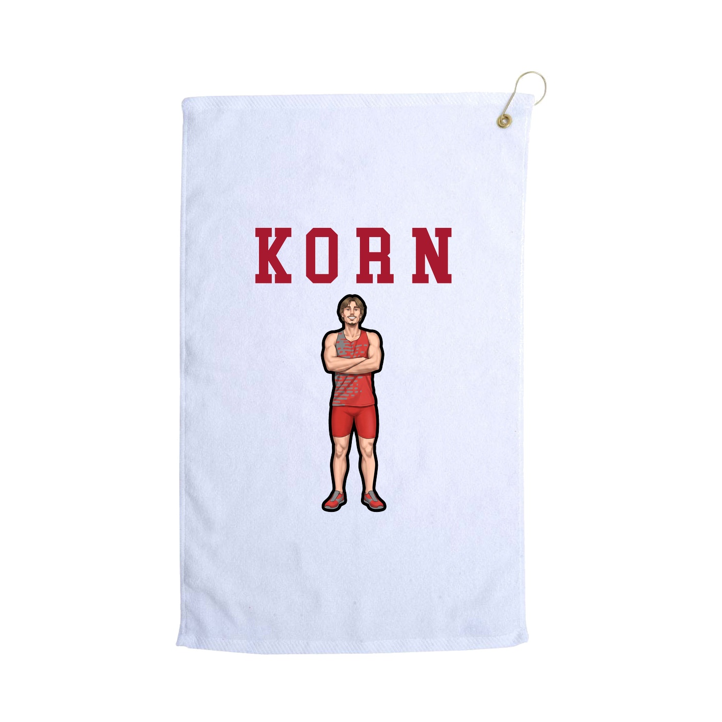 Golf Towel — Shirsey in White