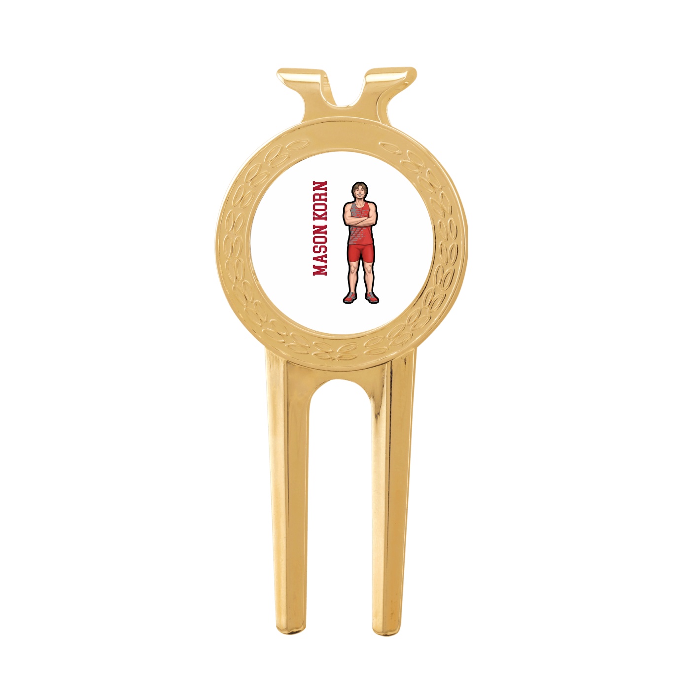 Divot Tool with Ball Marker — Name Vertical in Classic