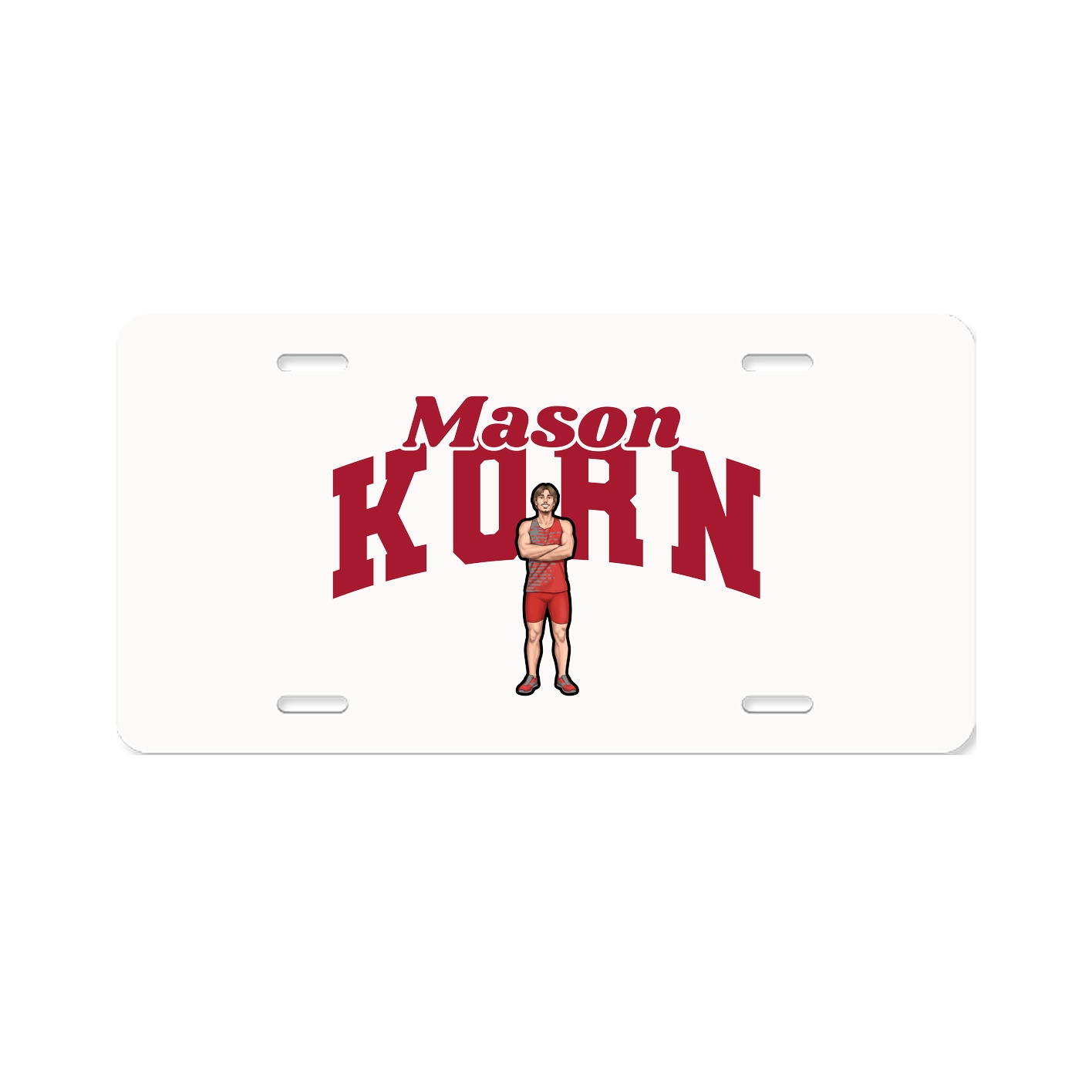 License Plate — Signature Arch in Classic