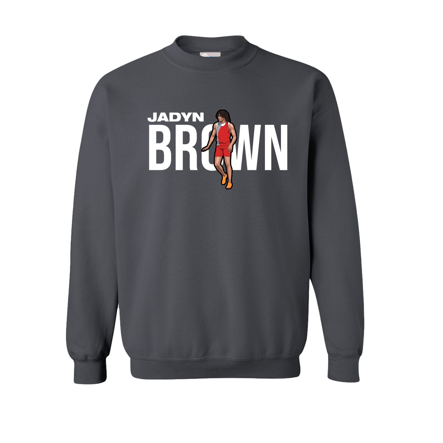 Fleece Crew — Player Name in Grey
