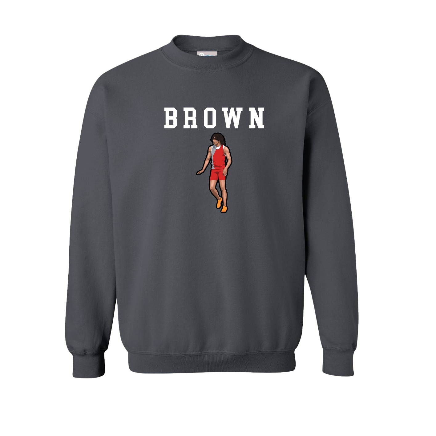Fleece Crew — Shirsey in Grey