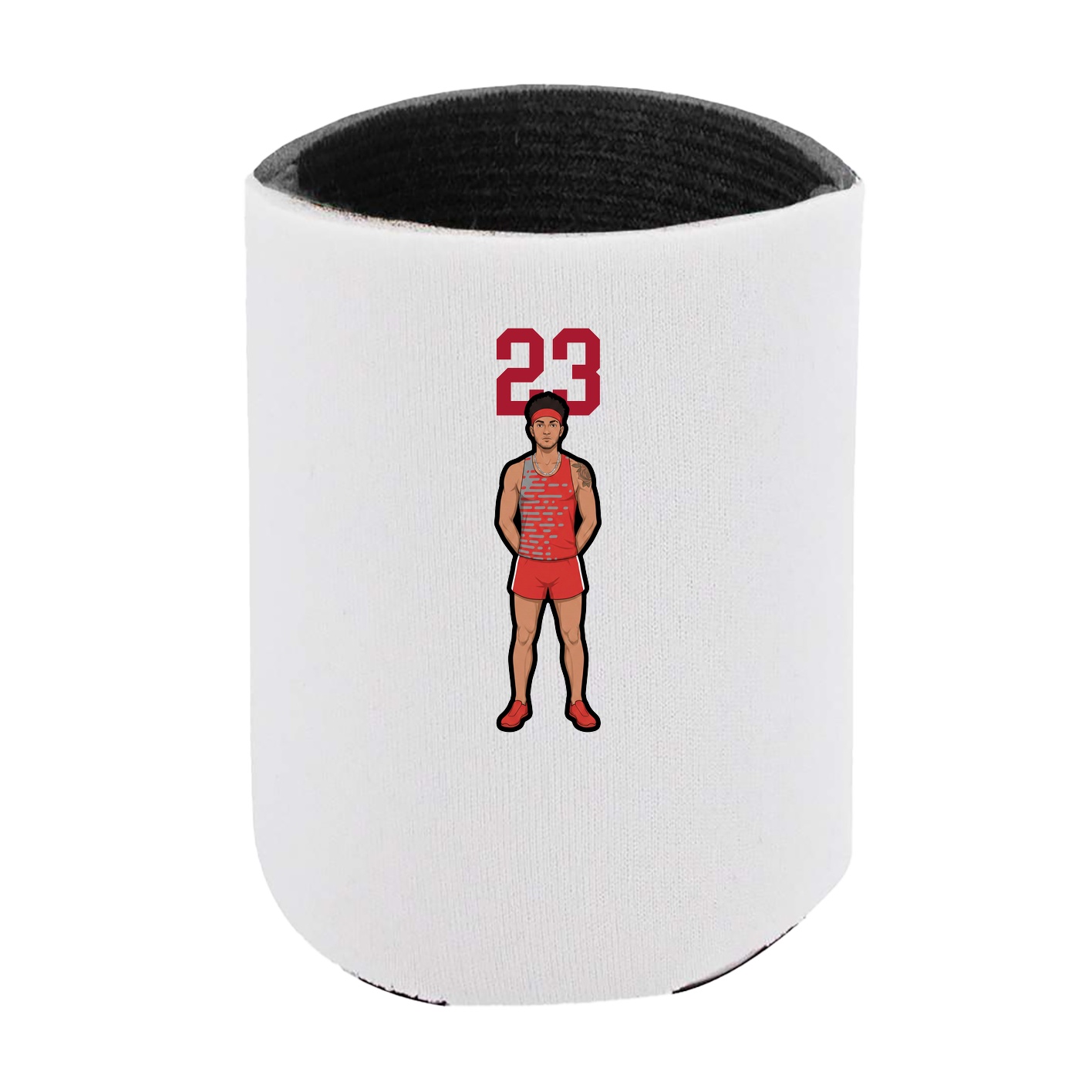 Can Holder — Number Top in White