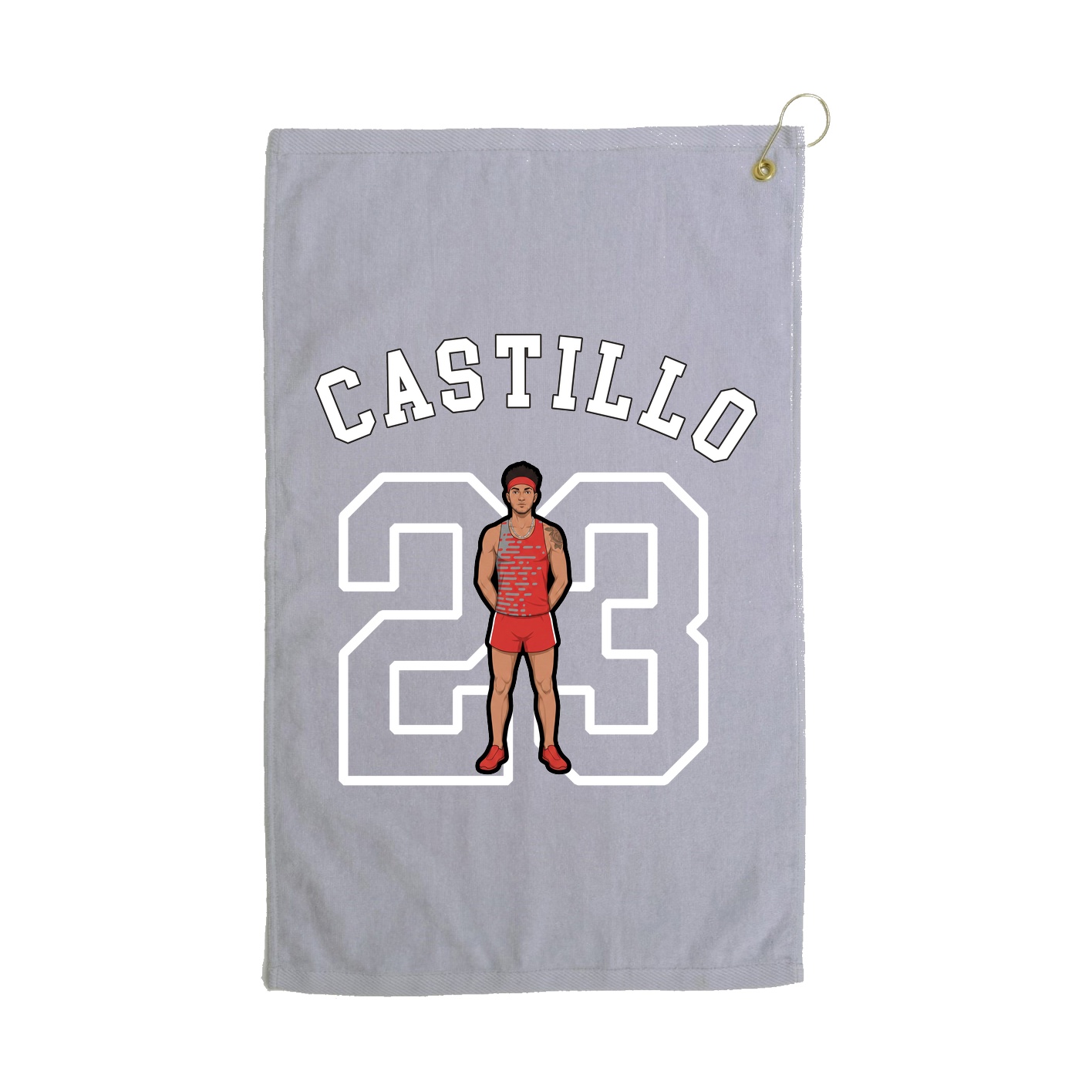 Golf Towel — Shirsey Arch in Grey
