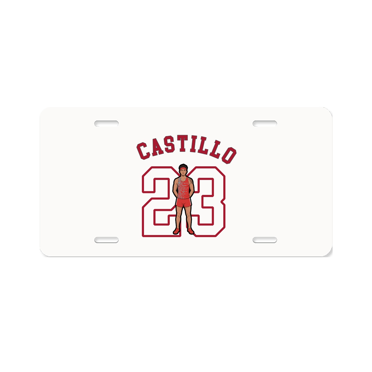 License Plate — Shirsey Arch in Classic