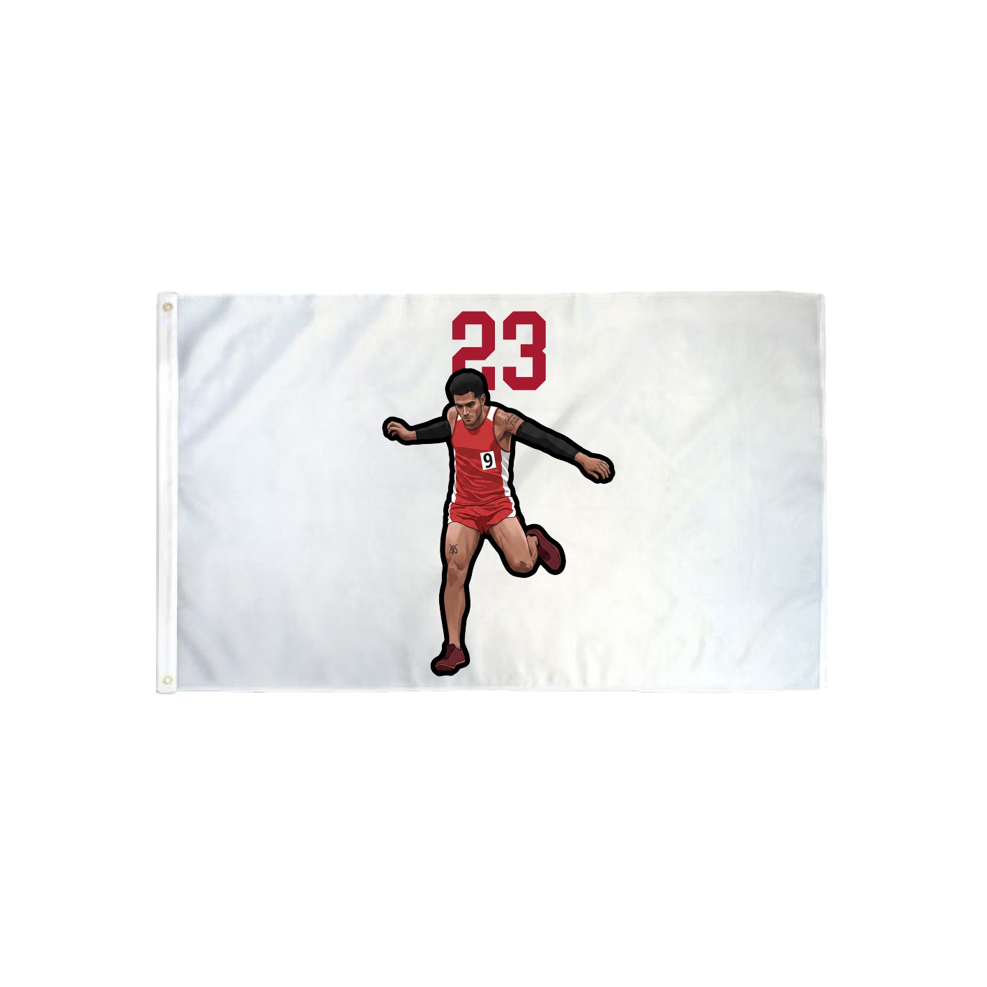 3x5 Flag — Number Top in Classic
