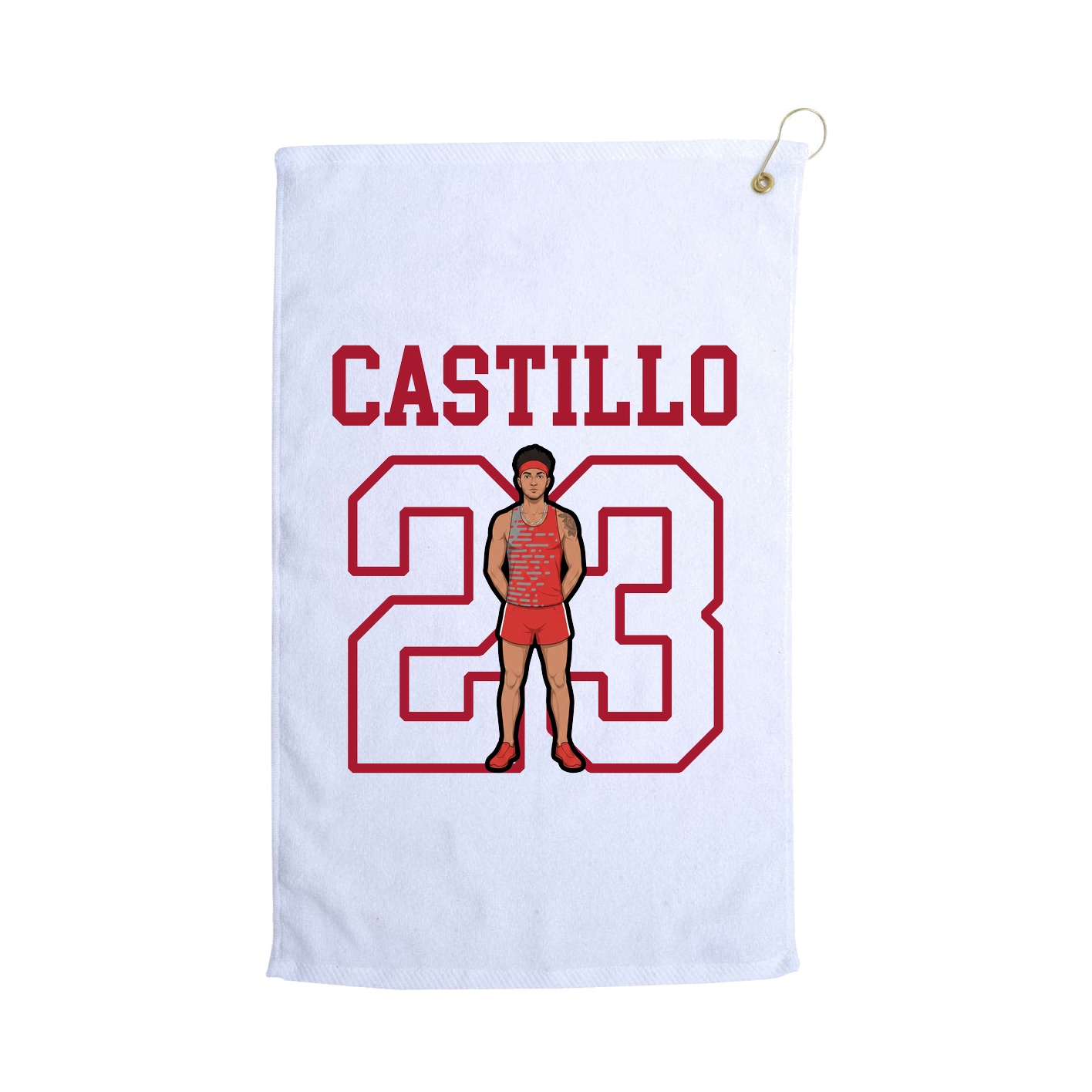 Golf Towel — Shirsey in White