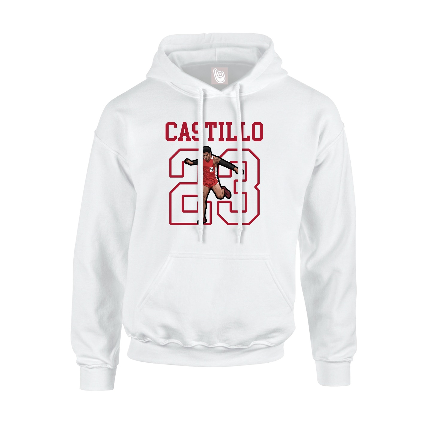 Youth Hoodie — Shirsey in White