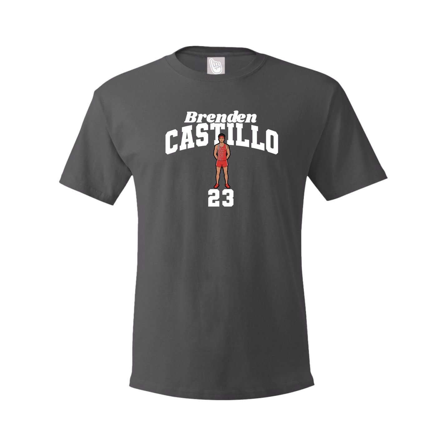 Tee — Signature Arch in Grey