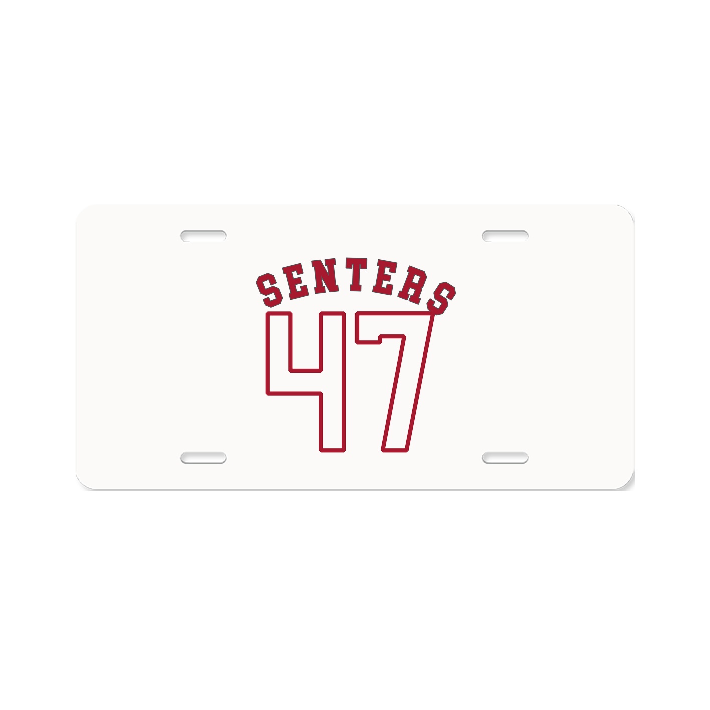 License Plate — Shirsey Arch in Classic