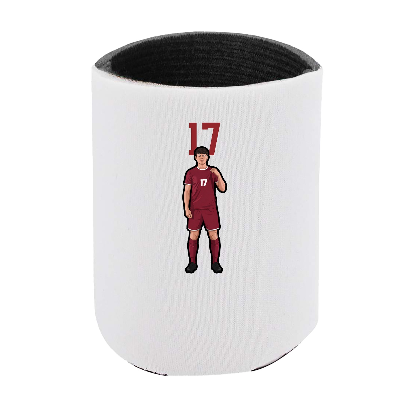 Can Holder — Number Top in White