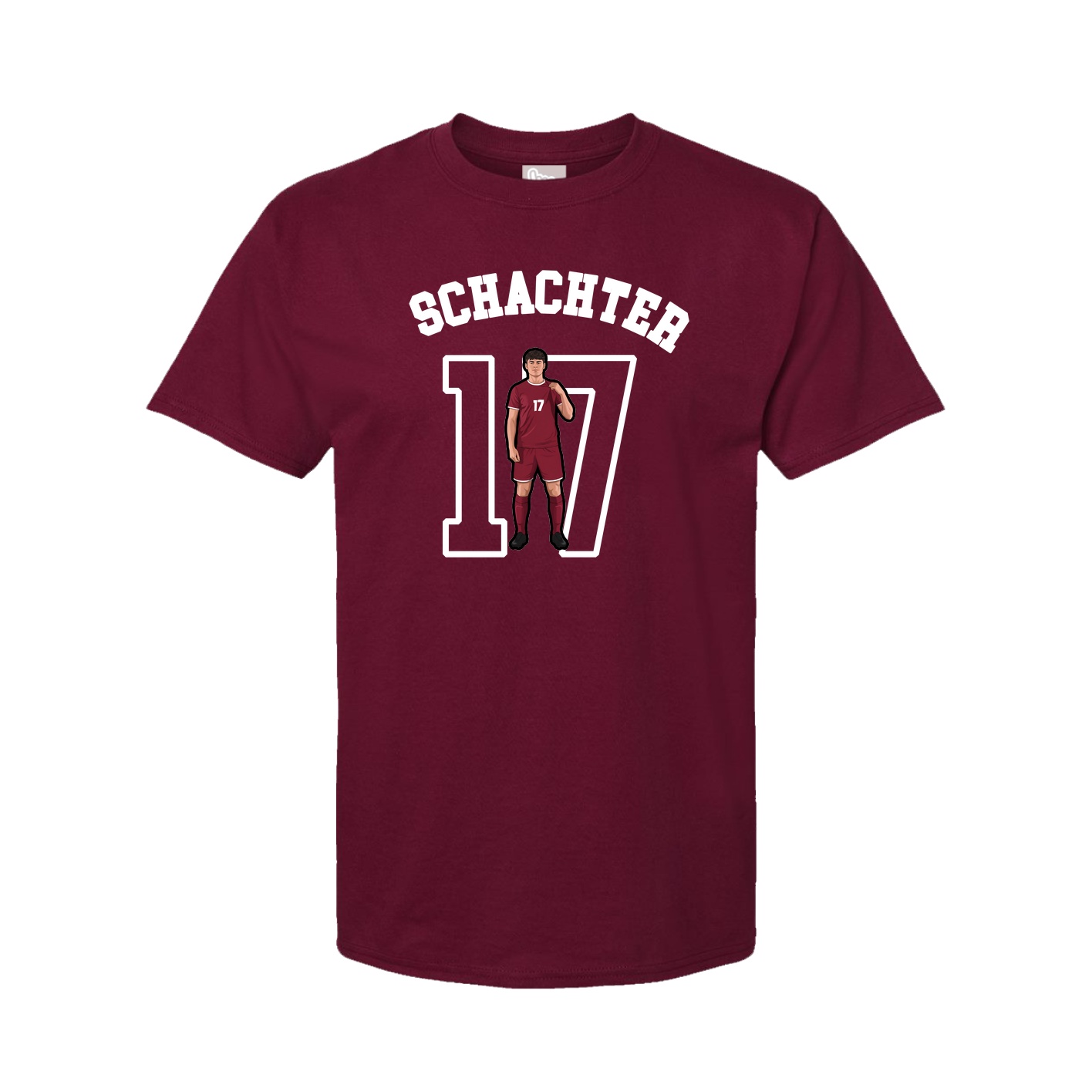 Youth Tee — Shirsey Arch in Cardinal