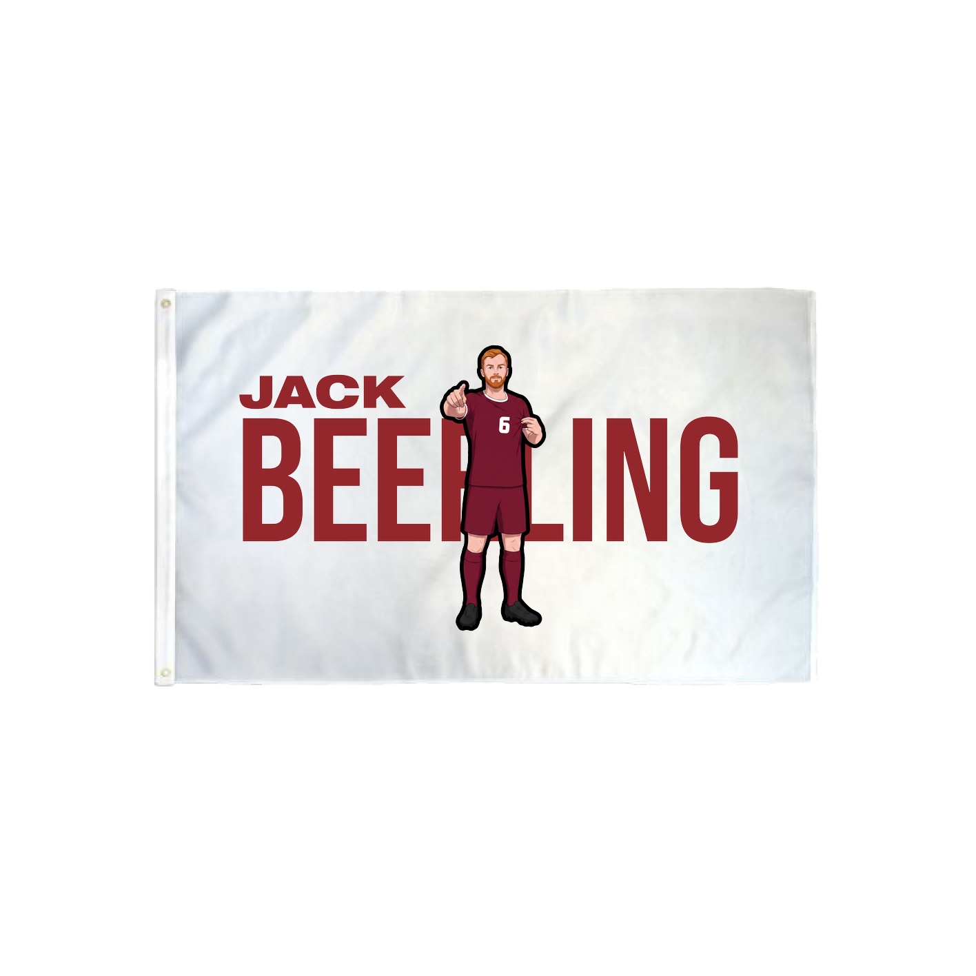 3x5 Flag — Player Name in Classic