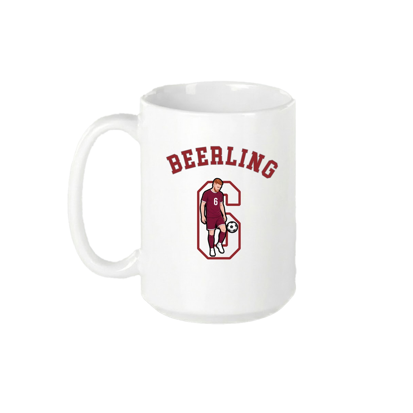 15oz Coffee Mug — Shirsey Arch in White