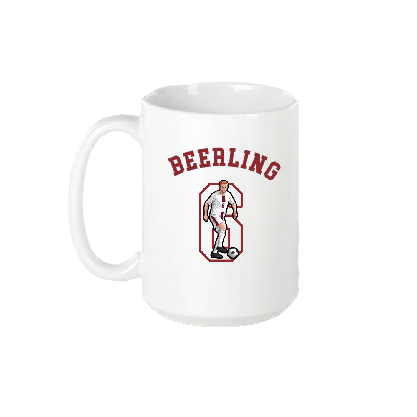 15oz Coffee Mug — Shirsey Arch in White
