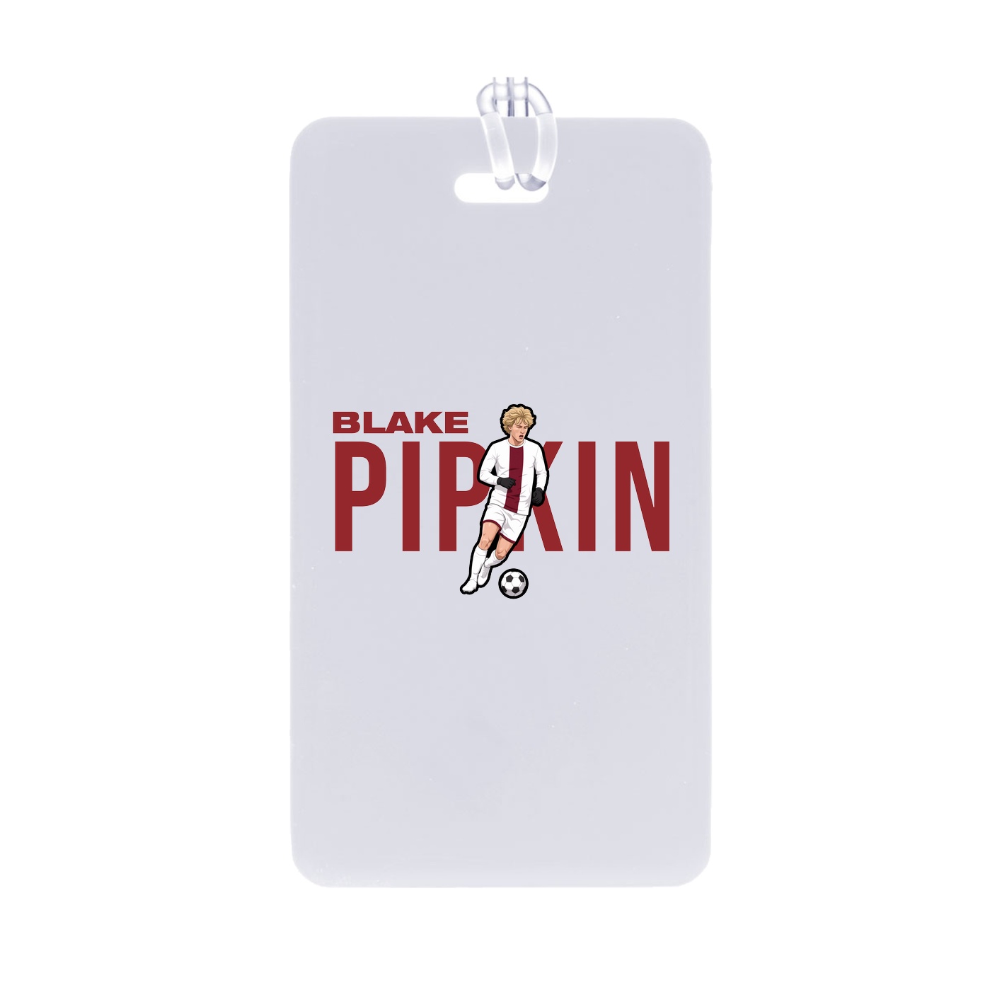 Bag Tag — Player Name in Classic