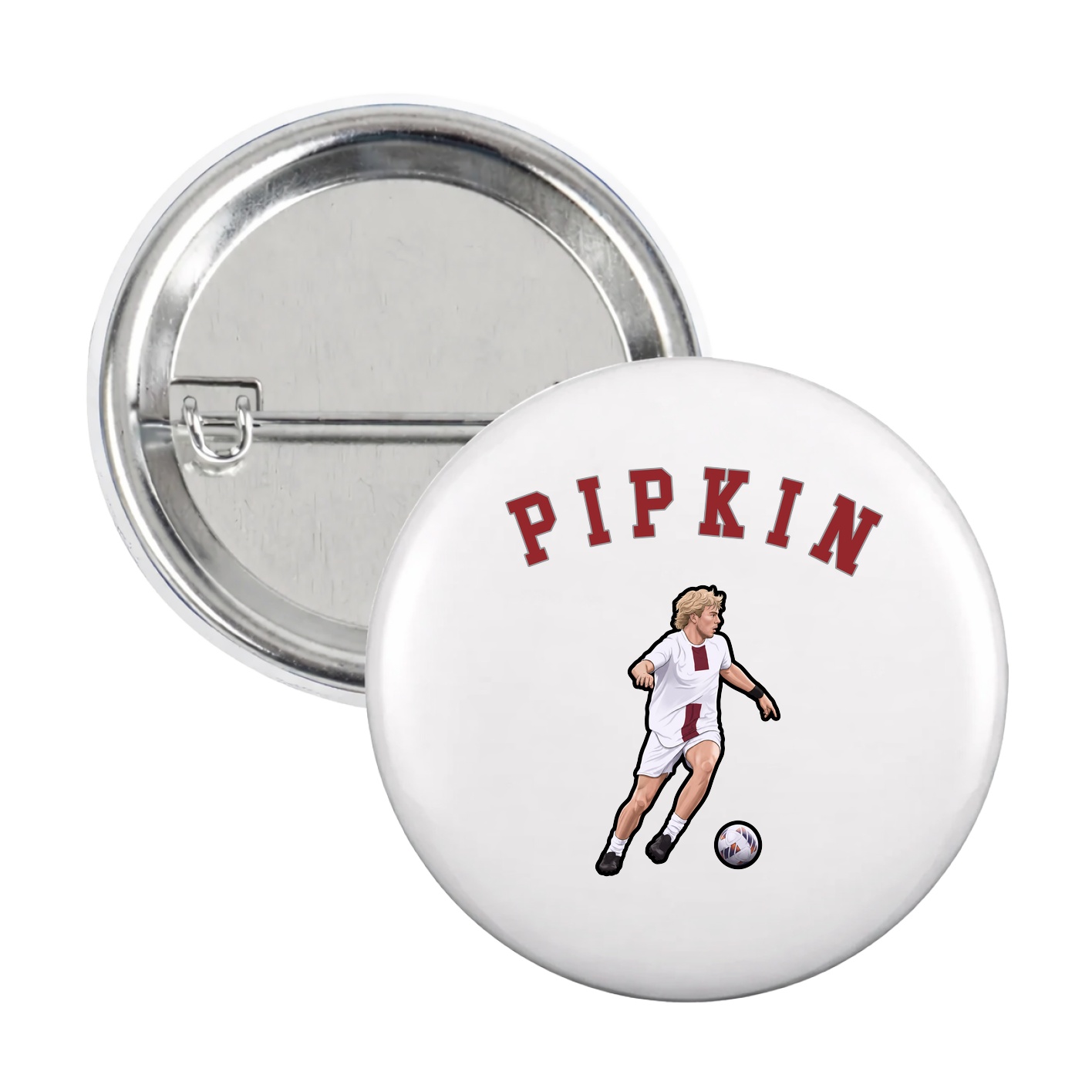 Game Day Button — Shirsey Arch in White